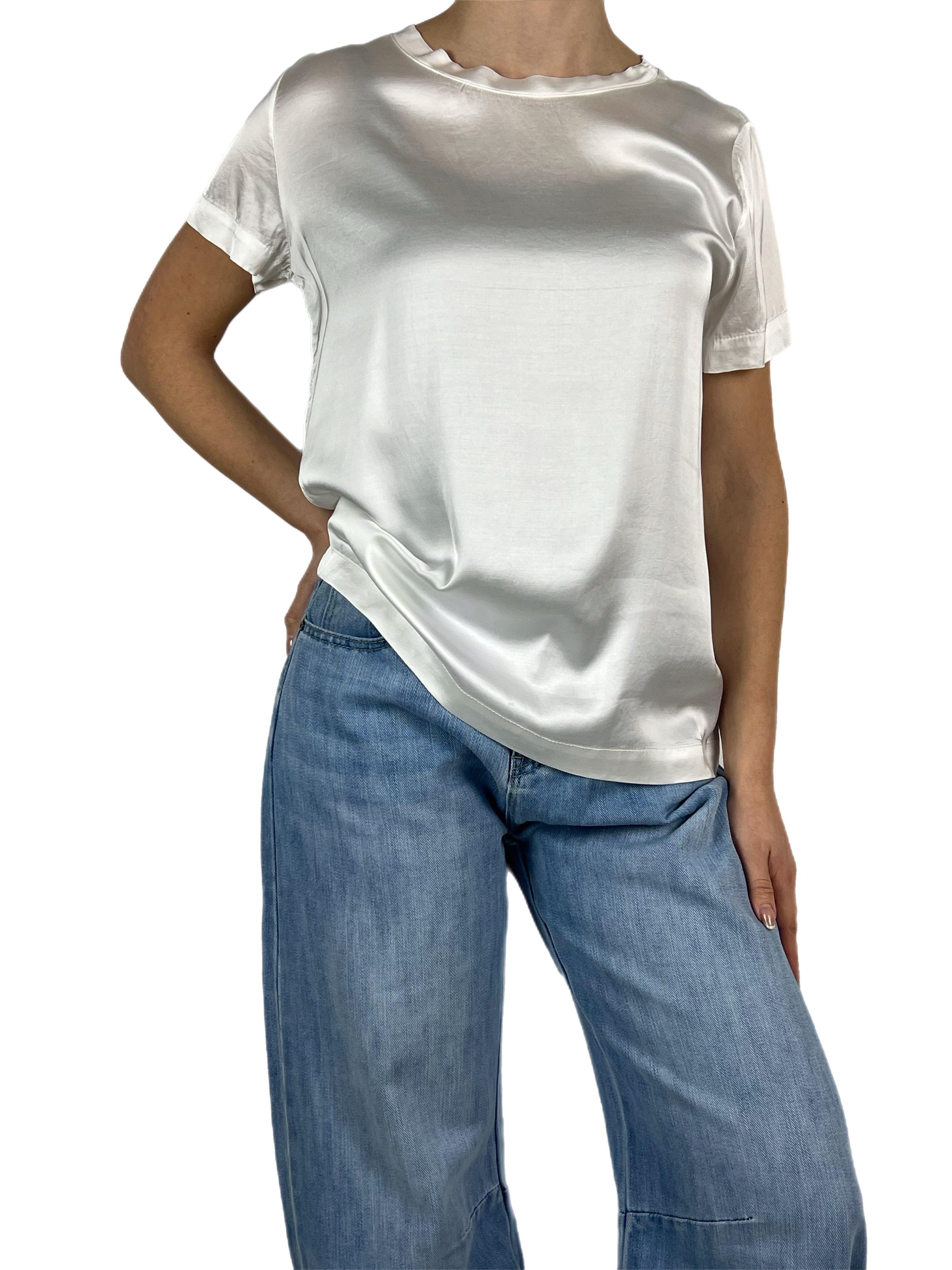 Matié t-shirt tulipano ghiaccio