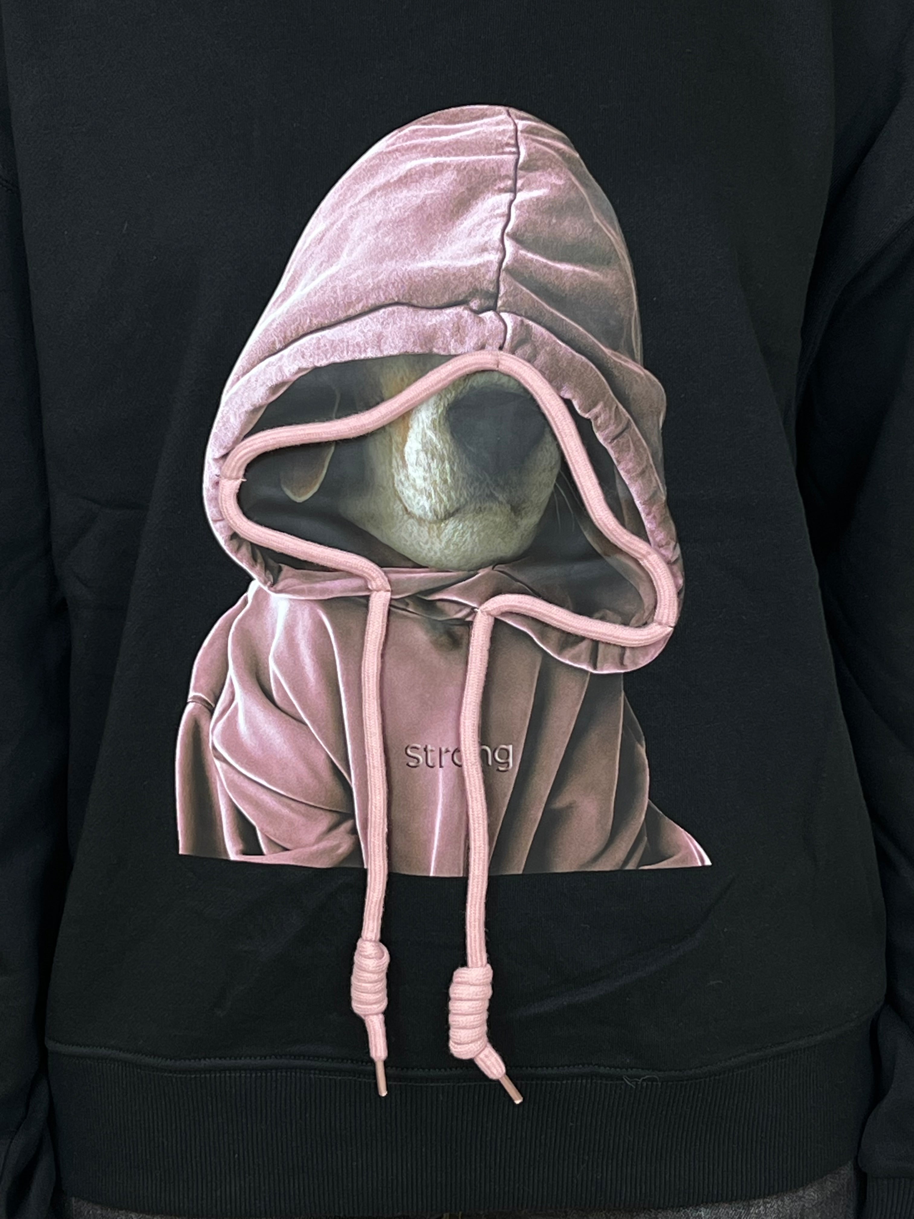 Matié felpa pink dog