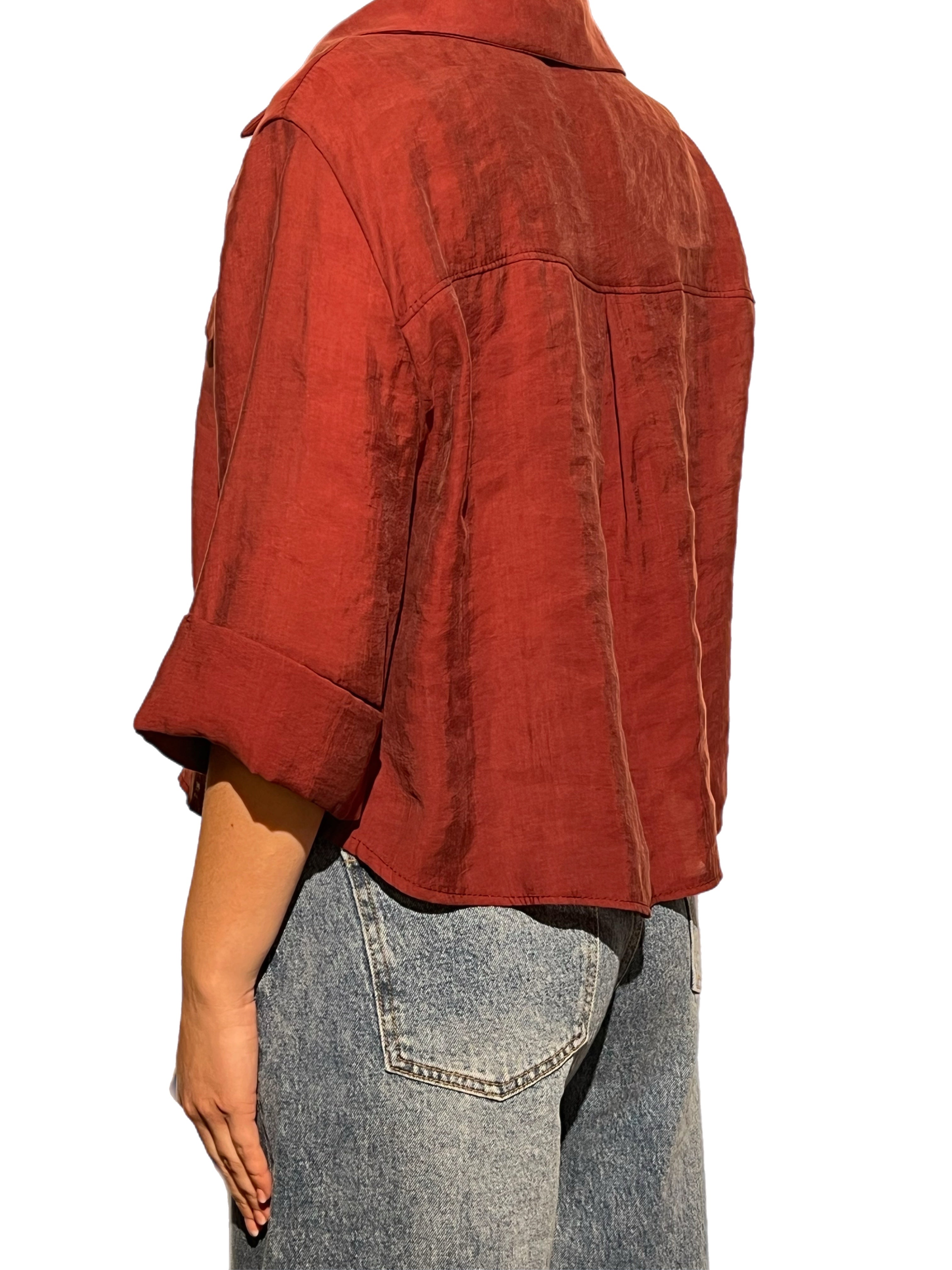 Matié camicia Ludovica bordeaux