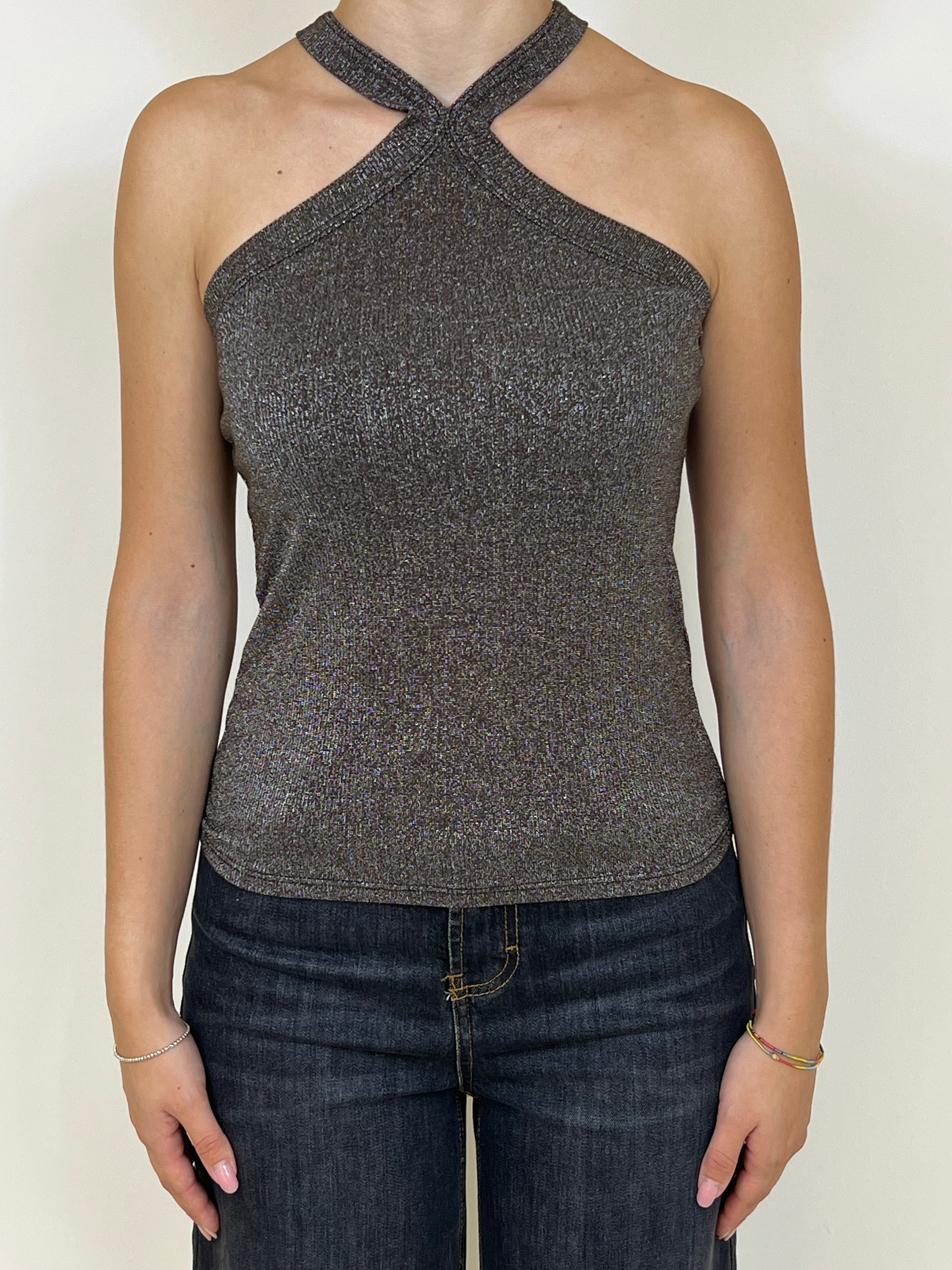 Susy Mix canotta lurex