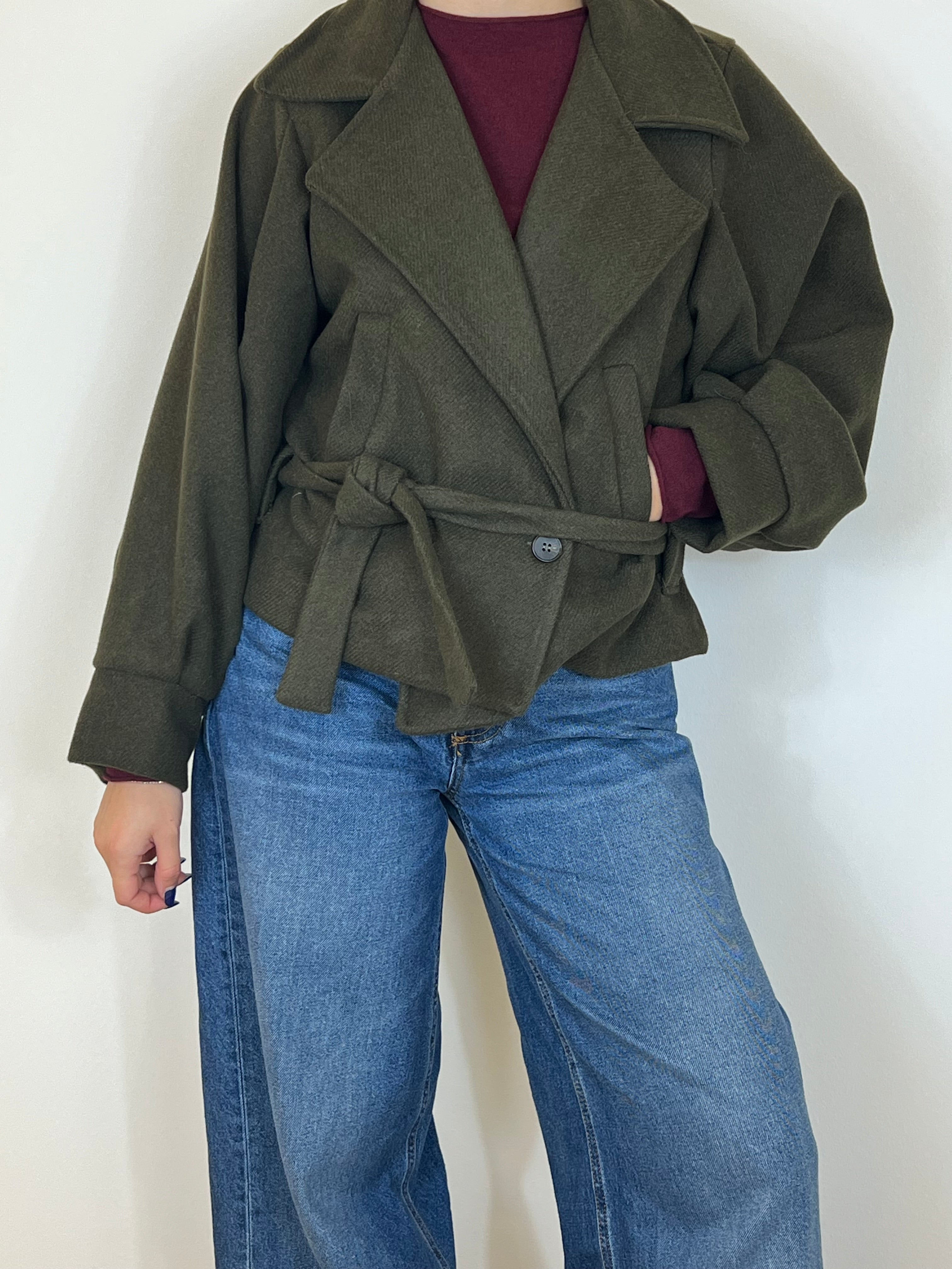 Matié cappottino amelie verde