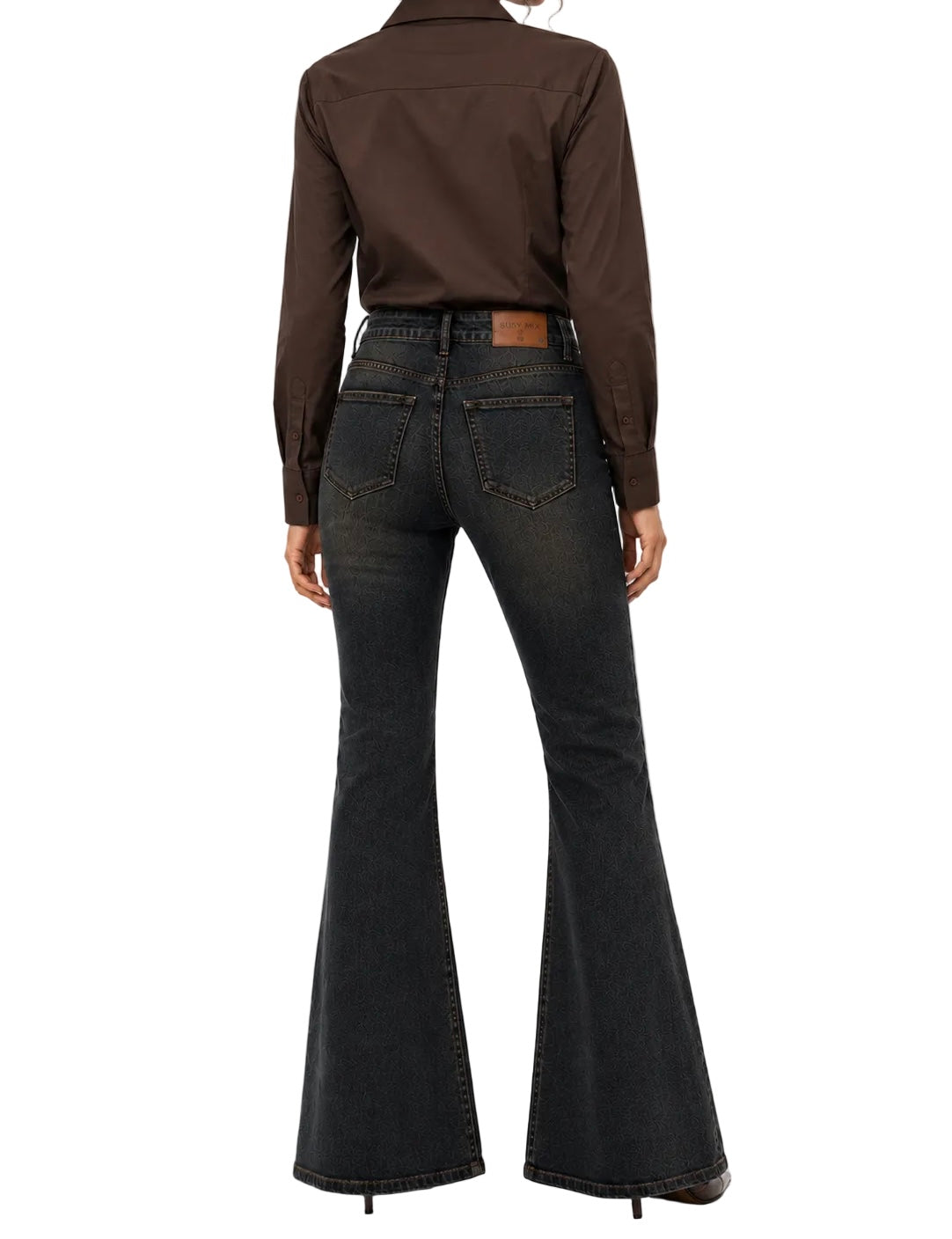 Susy mix camicia Paris ciokko