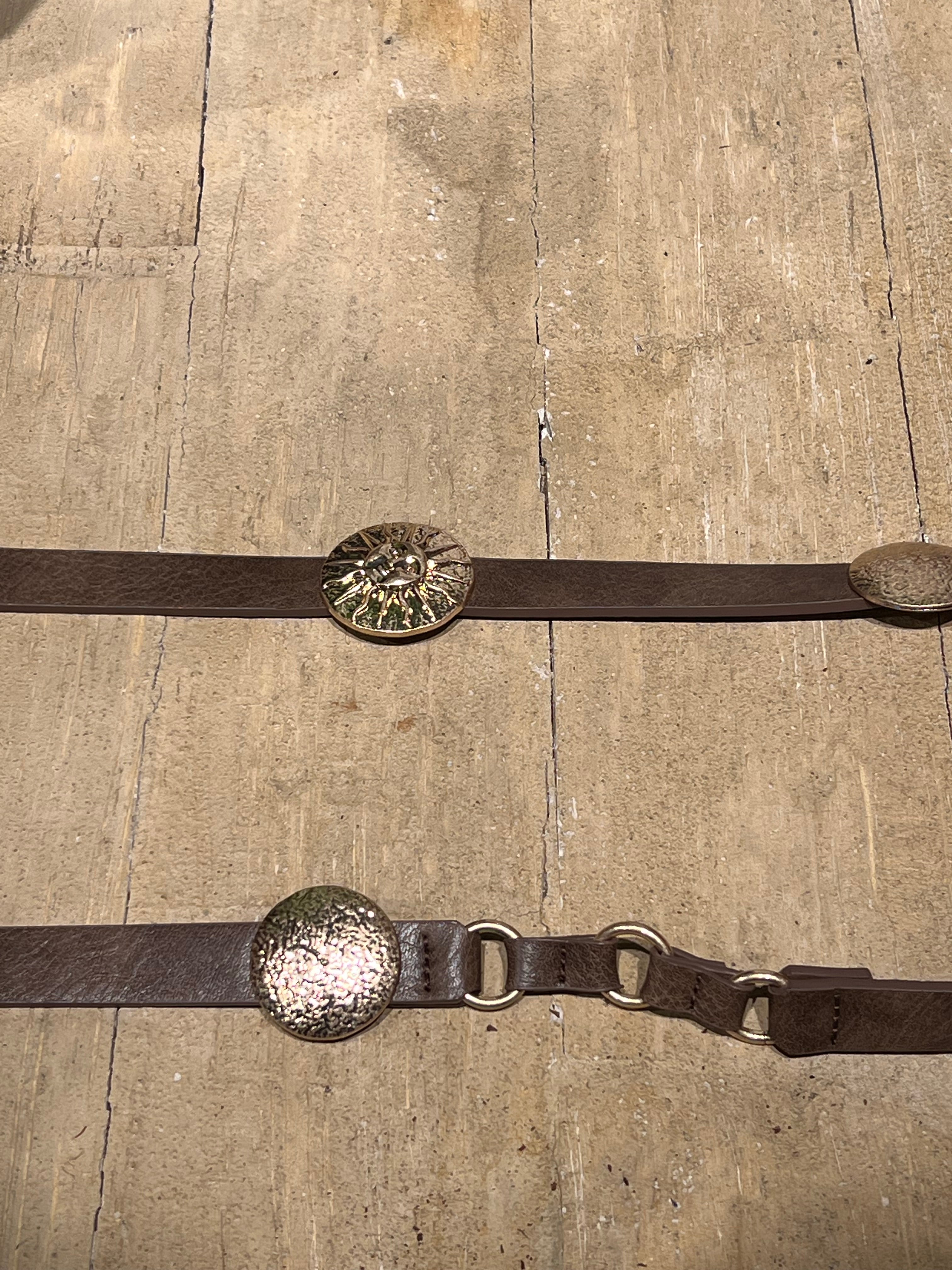 Matié cintura pelle sole cioccolato