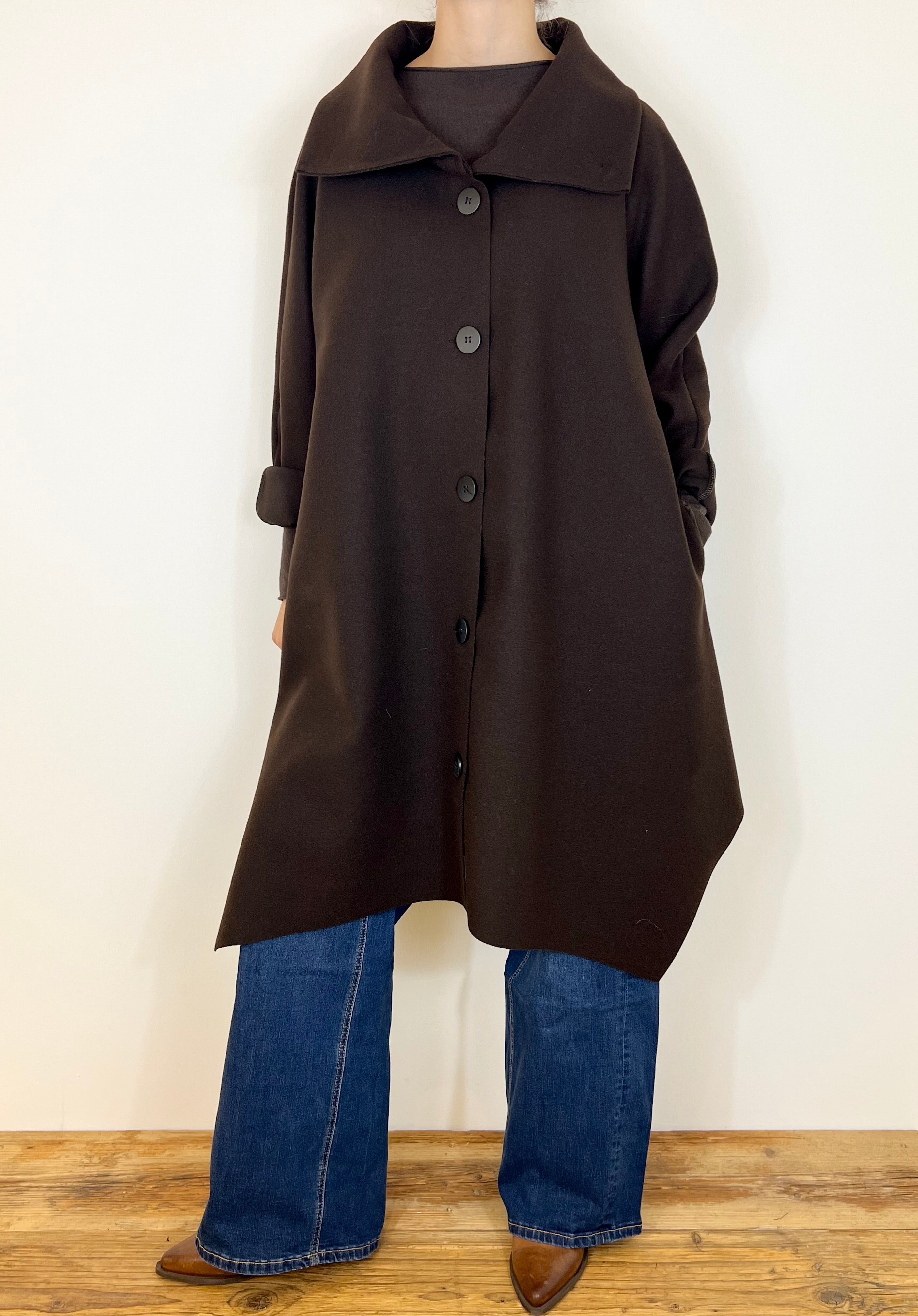 Matié cappotto ilary cioccolato