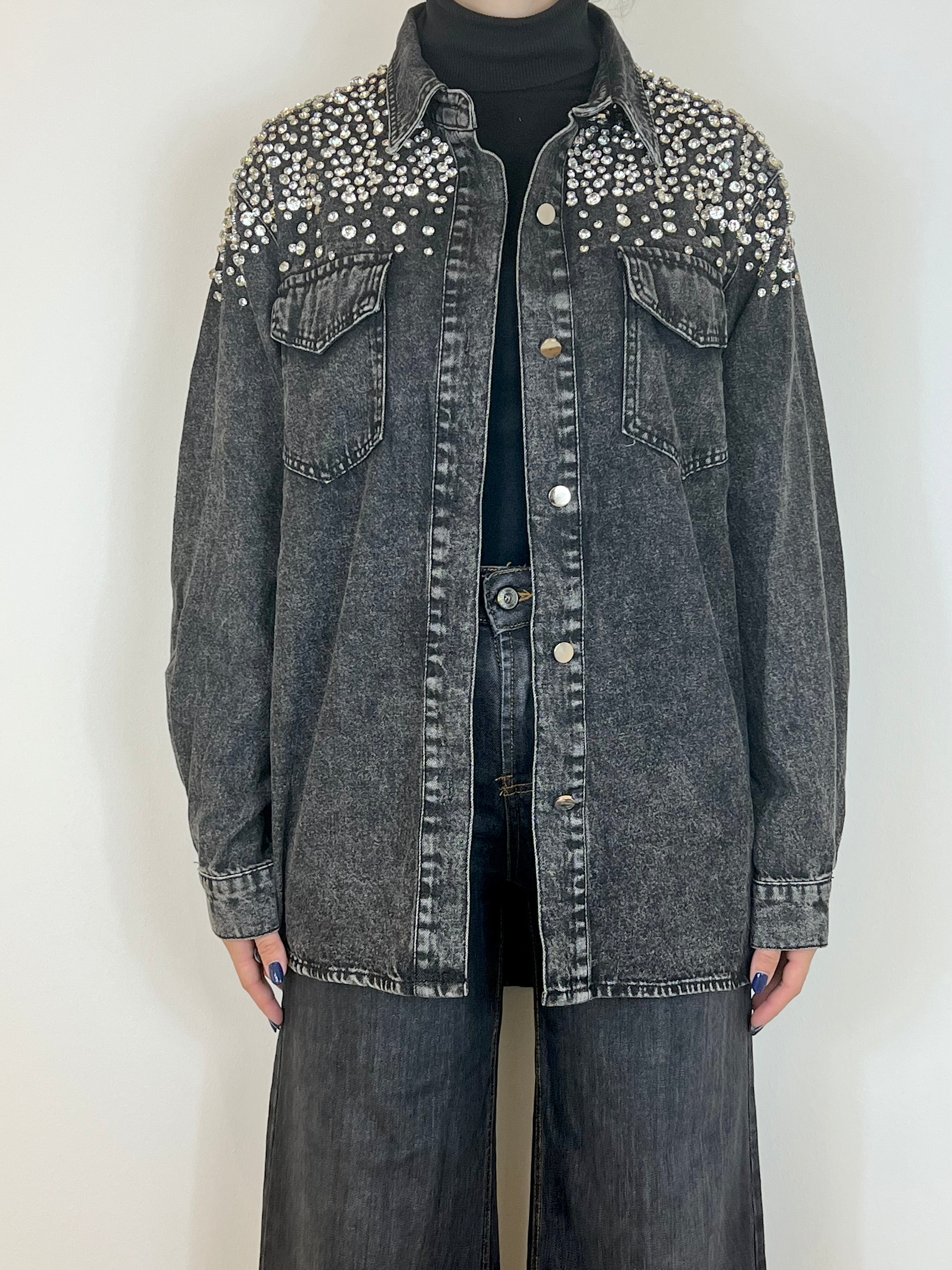 Susy Mix camicia strass