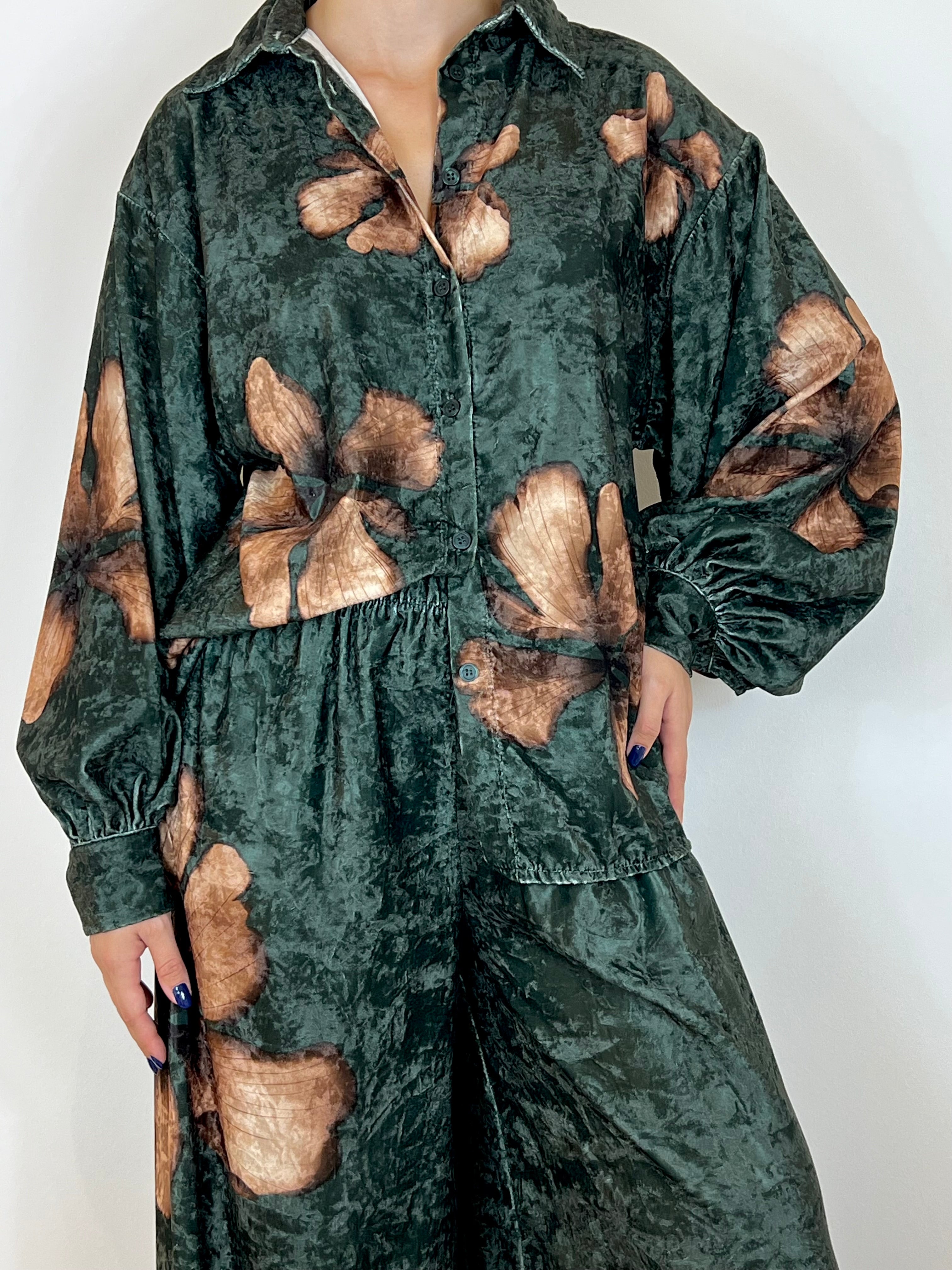 Matié camicia beverly verde