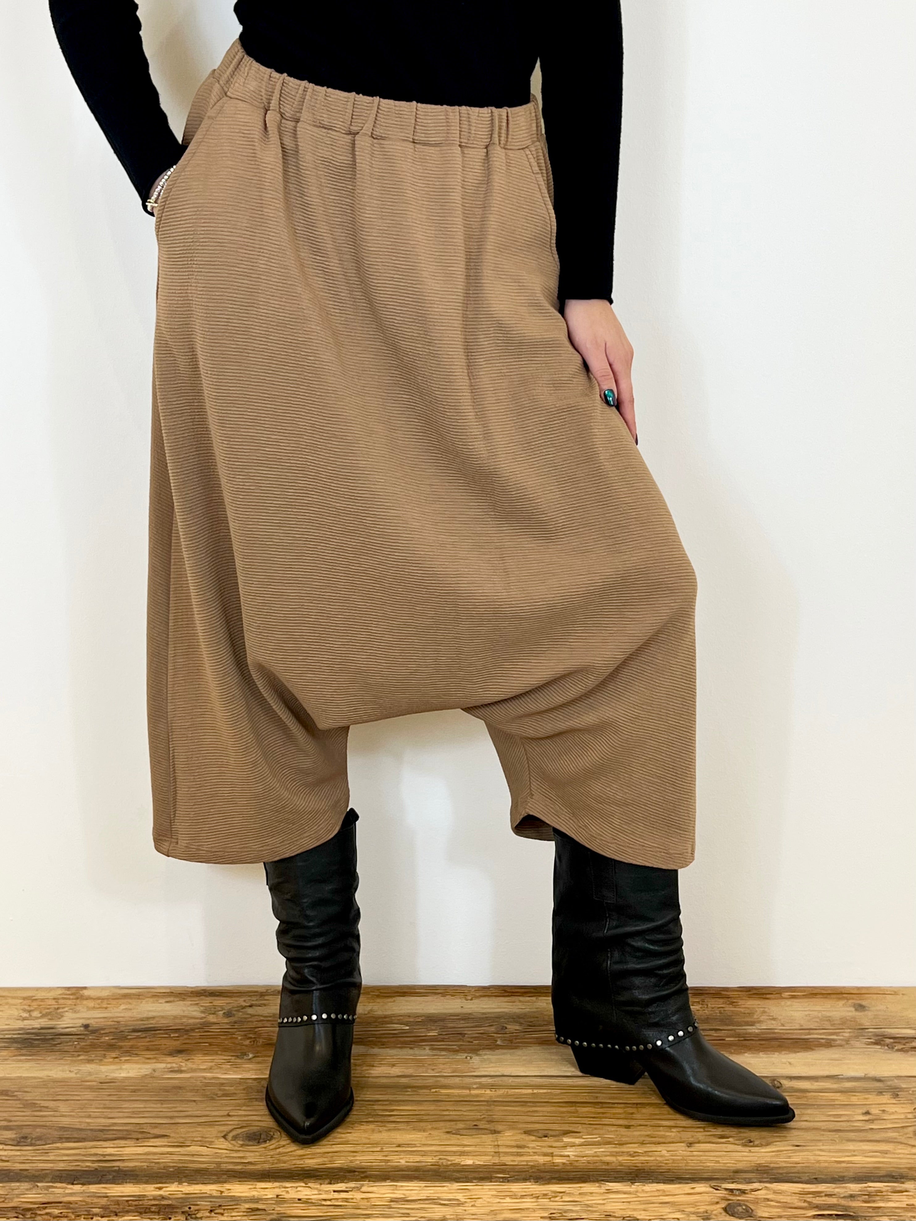 Matié pantalone tania cammello