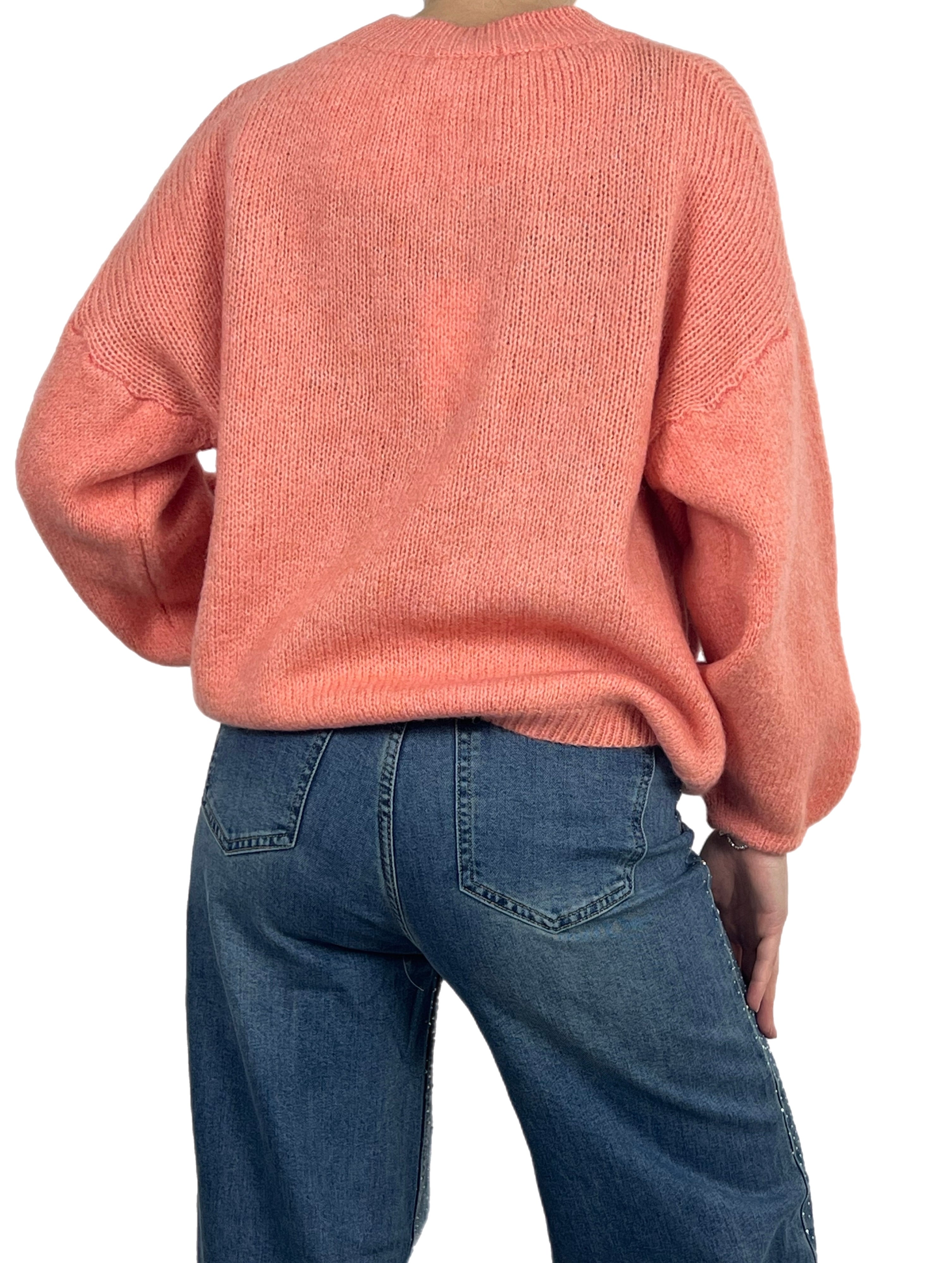 Matié maglia lucy salmone