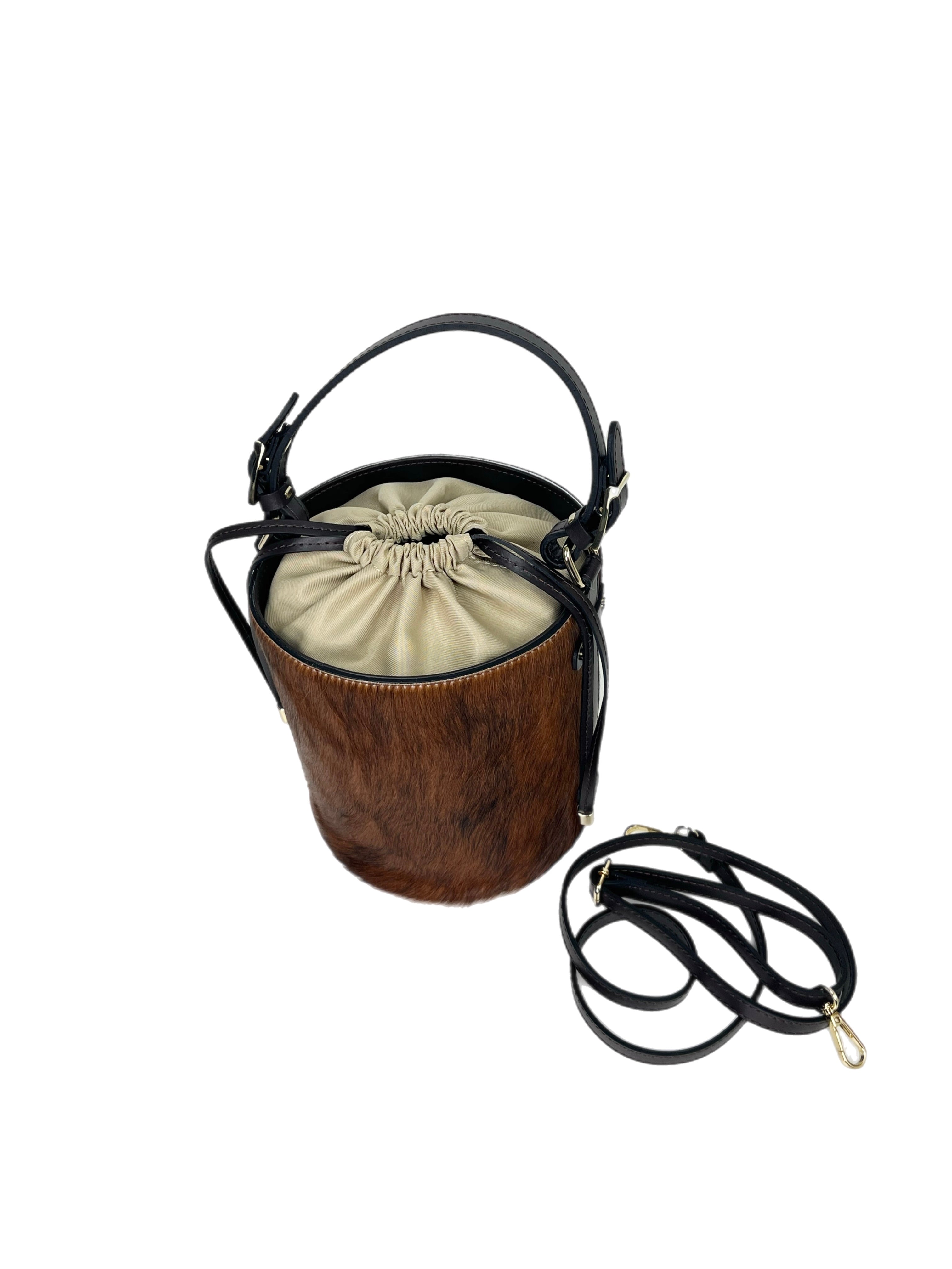 Matié borsa sienna cavallino