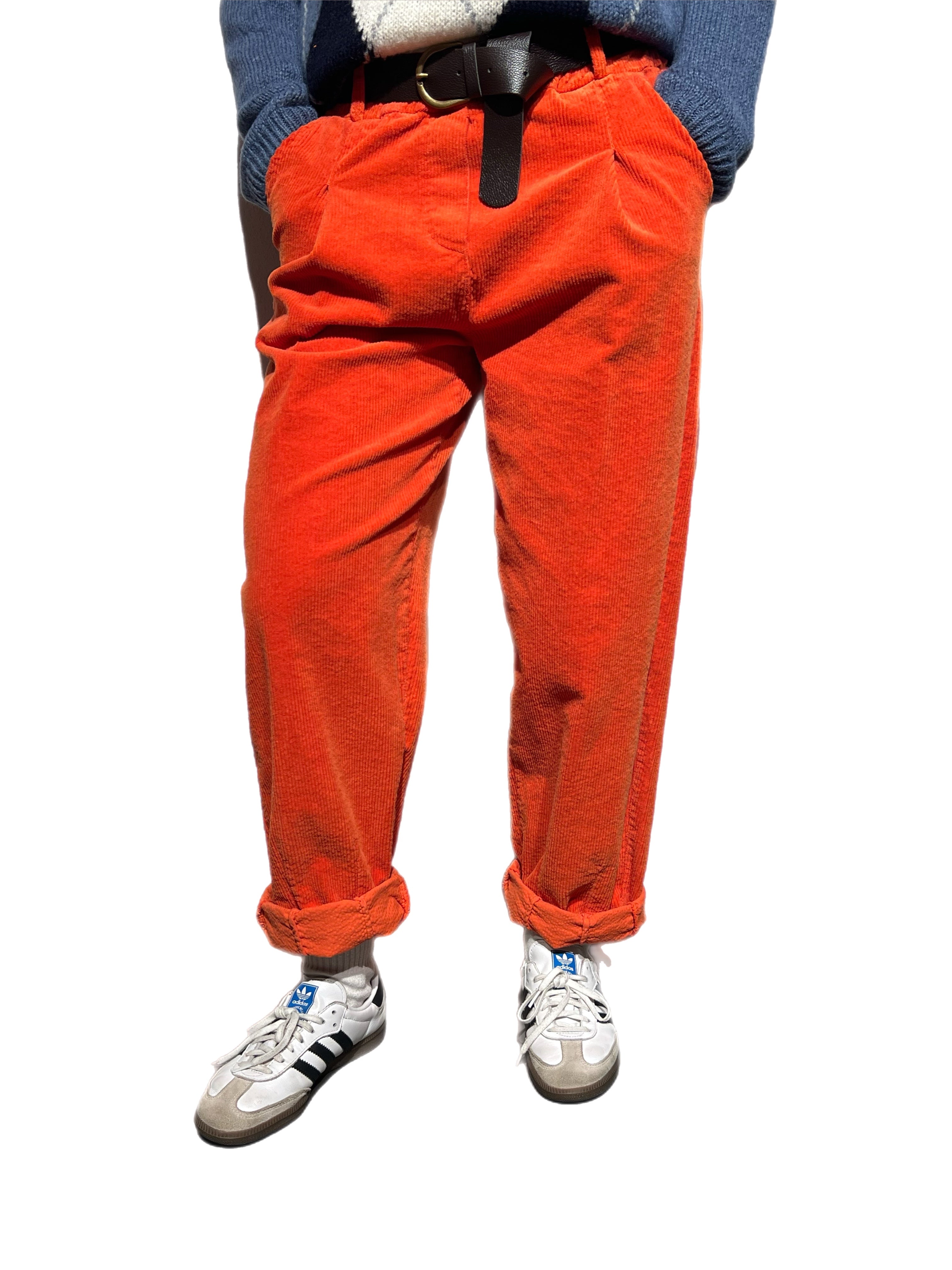 Matié pantalone neve arancio