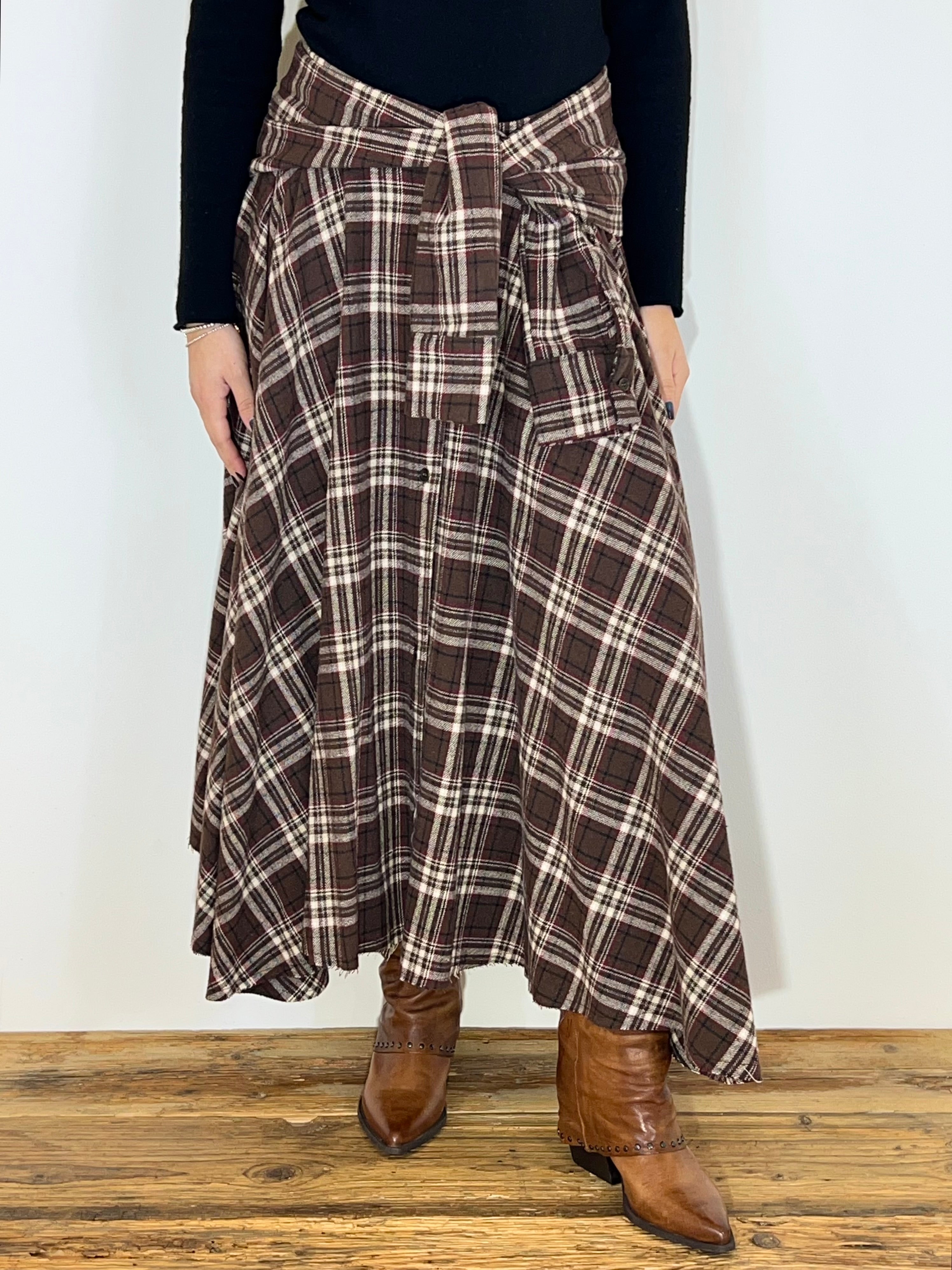 Matié gonna nora riga rossa