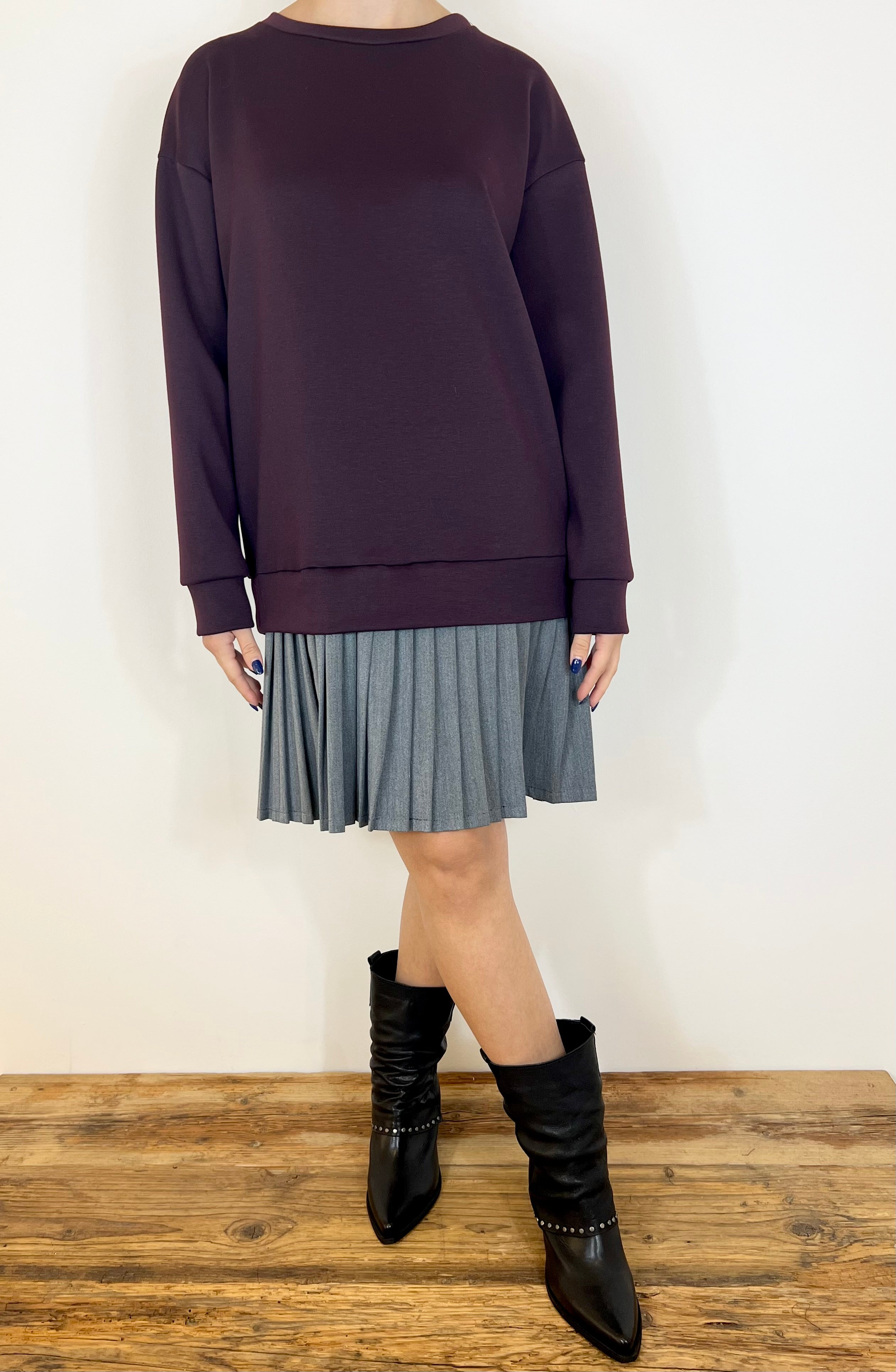 Matié abito iole base grigia