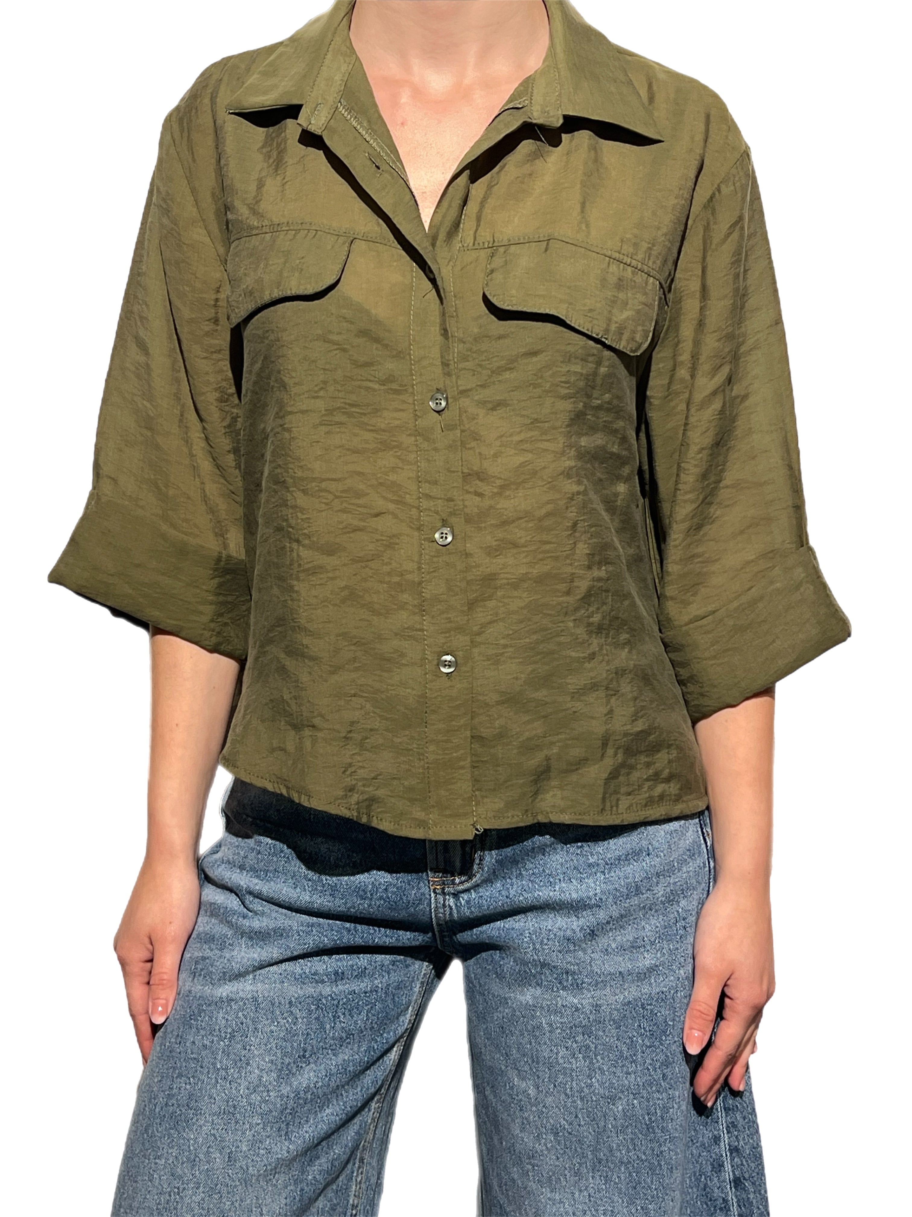 Matié camicia Ludovica verde