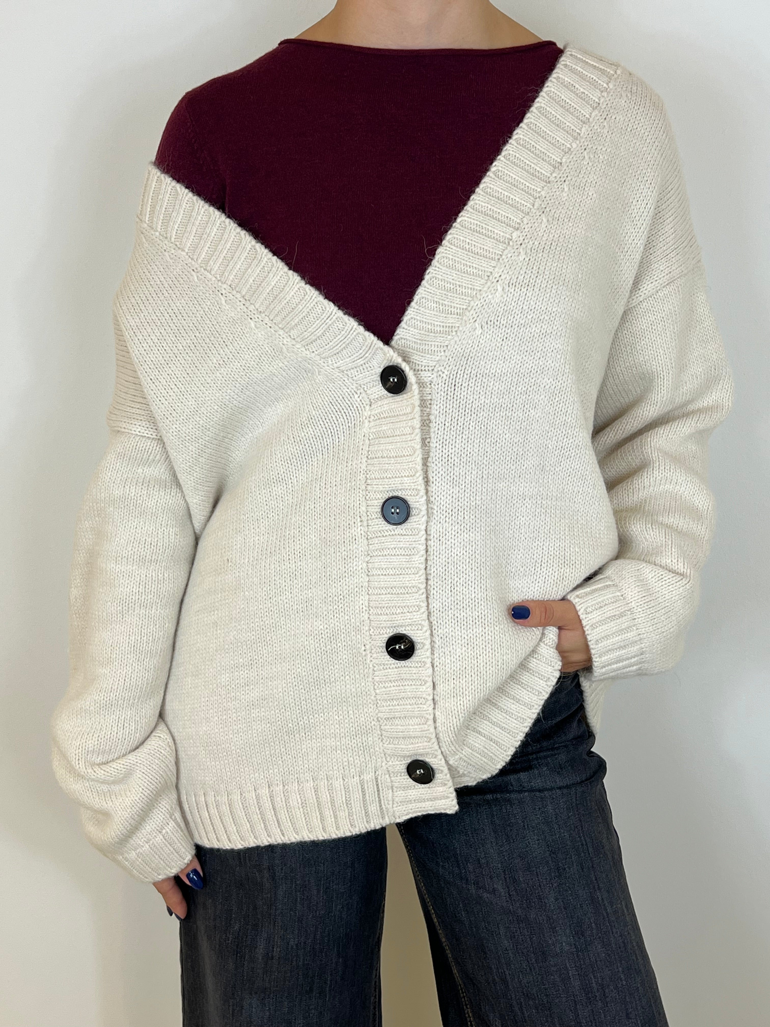 Matié cardigan fiocco rebel