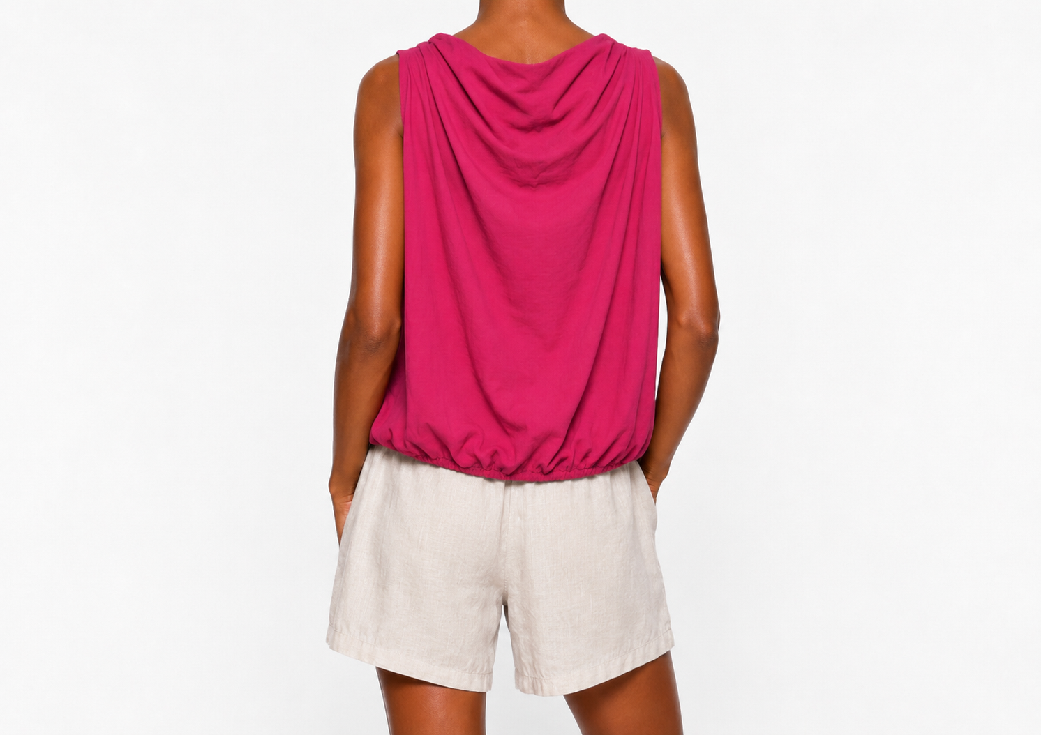 Matié canotta chantal fucsia