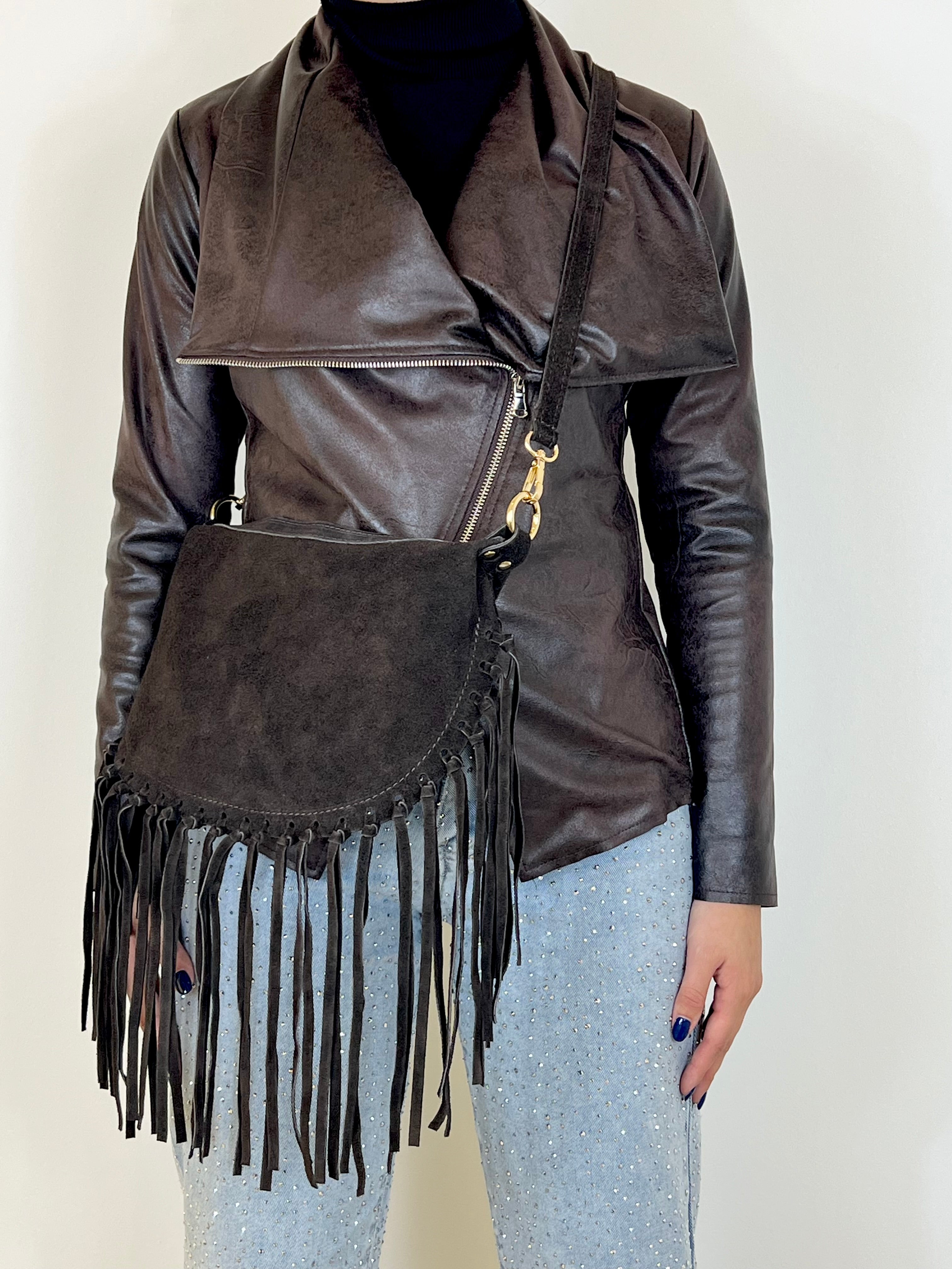 Matié borsa jam camoscio