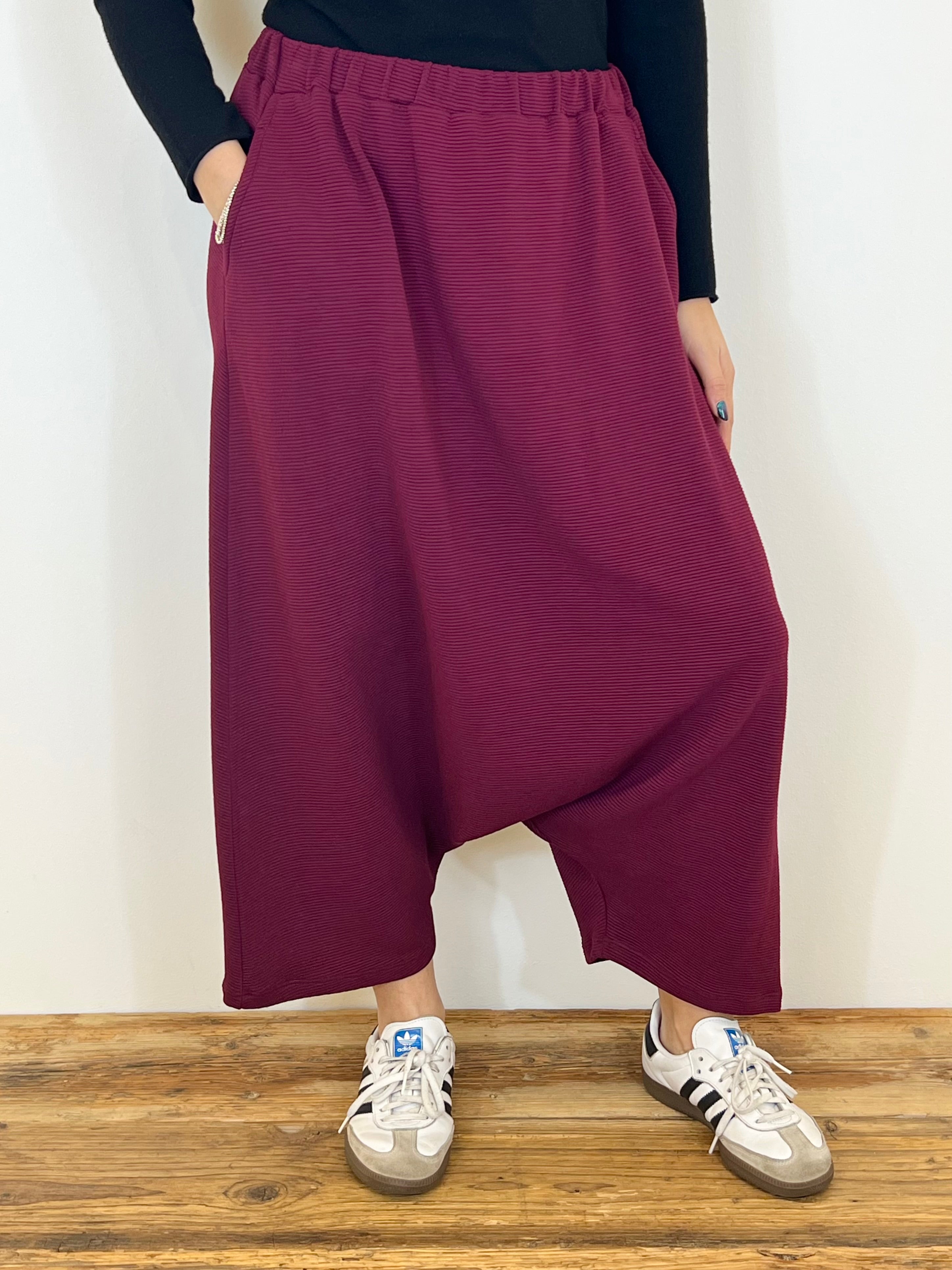 Matié pantalone Tania bordeaux