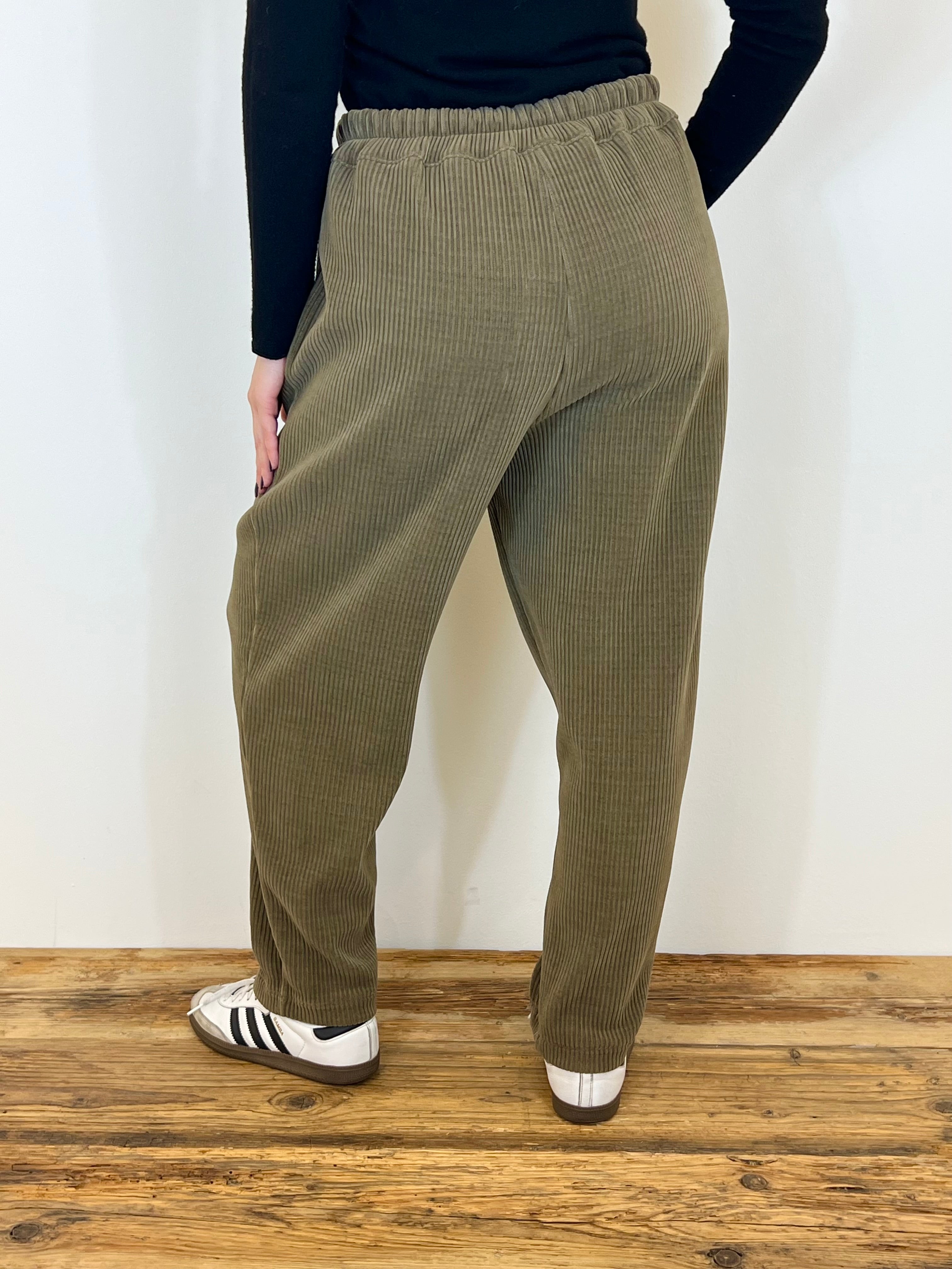 Matié pantalone sabri taupe