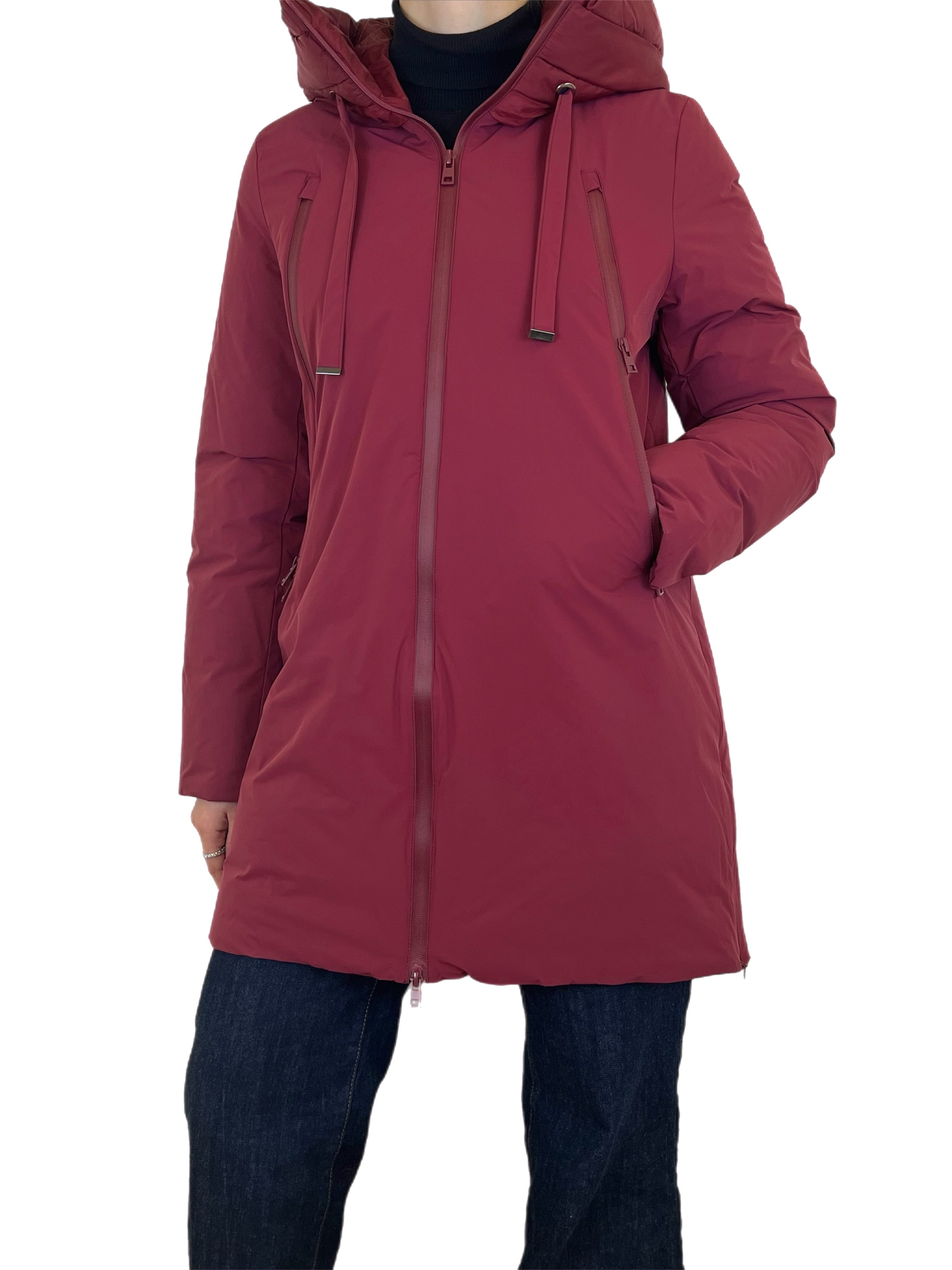 Azulé piumino morgana bordeaux