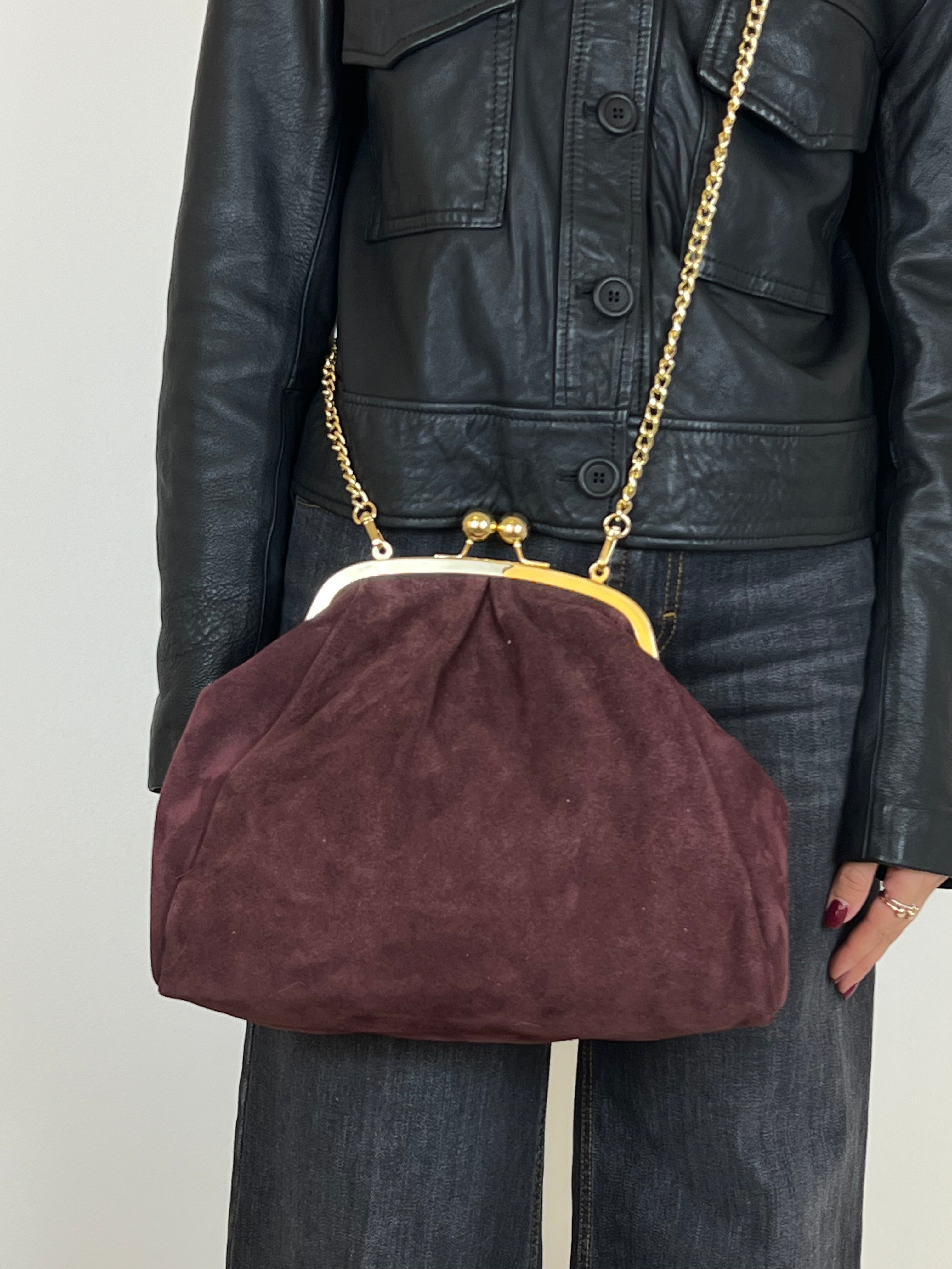 Borsa Agnese camoscio