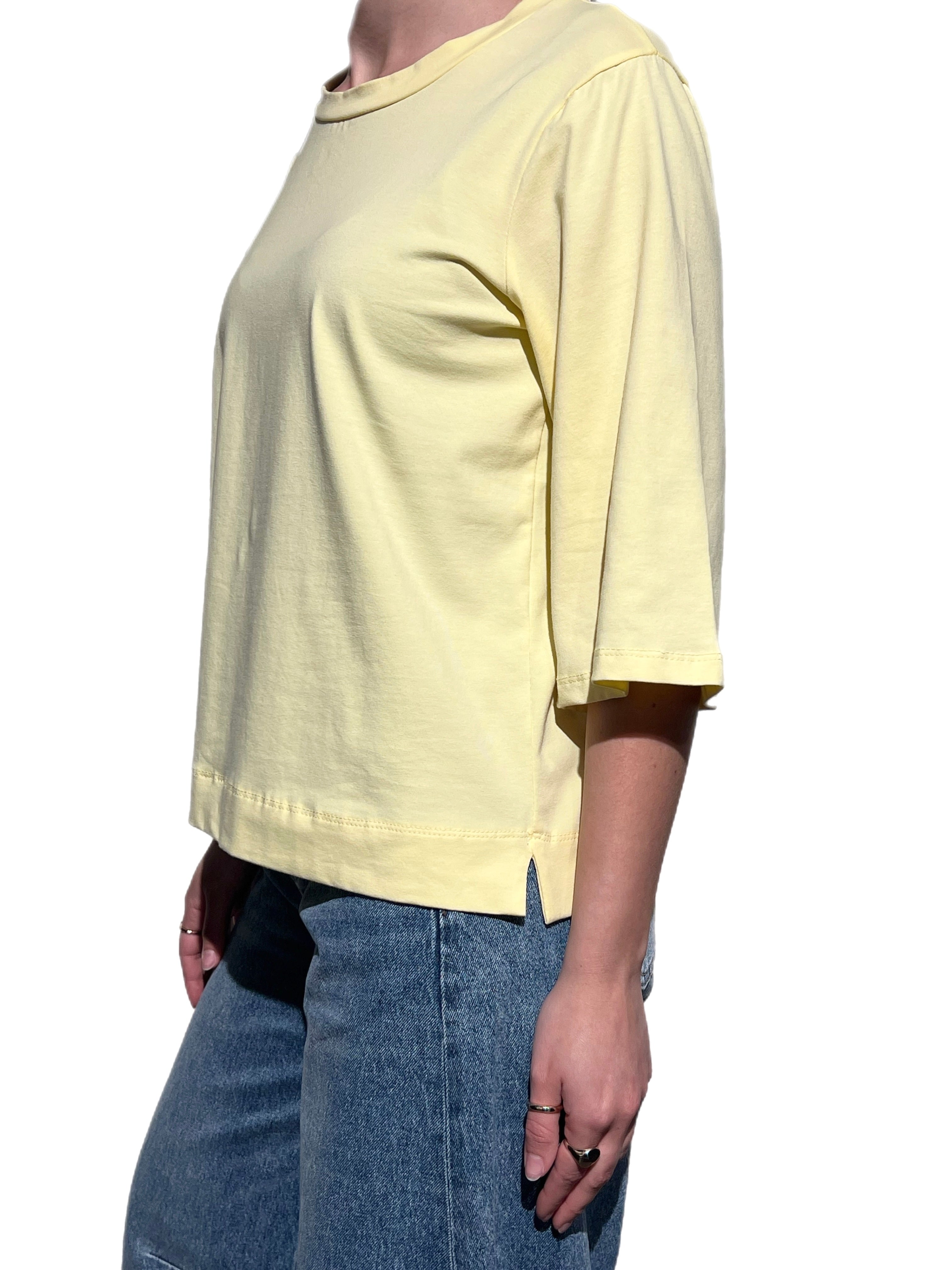 Matié t-shirt track limone