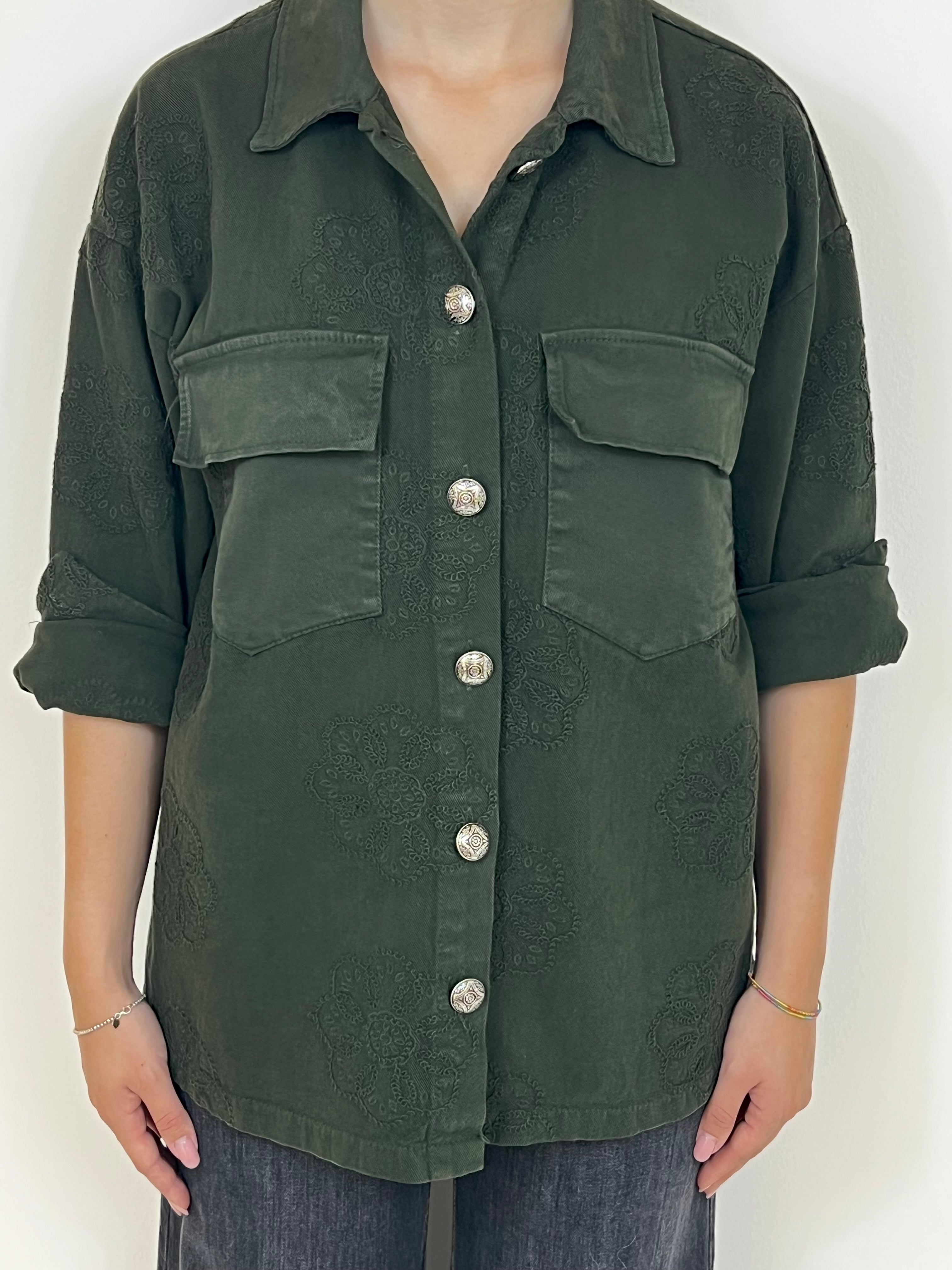 Matié Giacca-camicia ricami