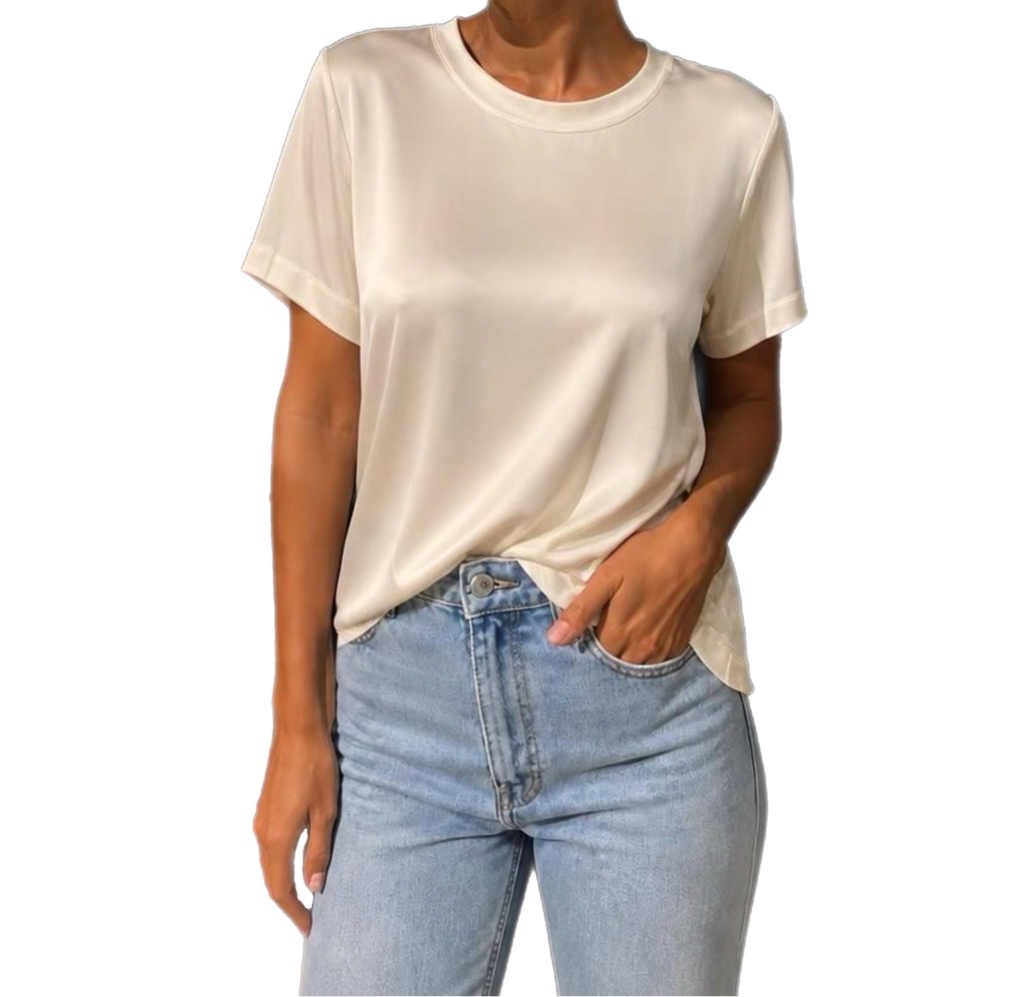 Matié t-shirt tulipano latte