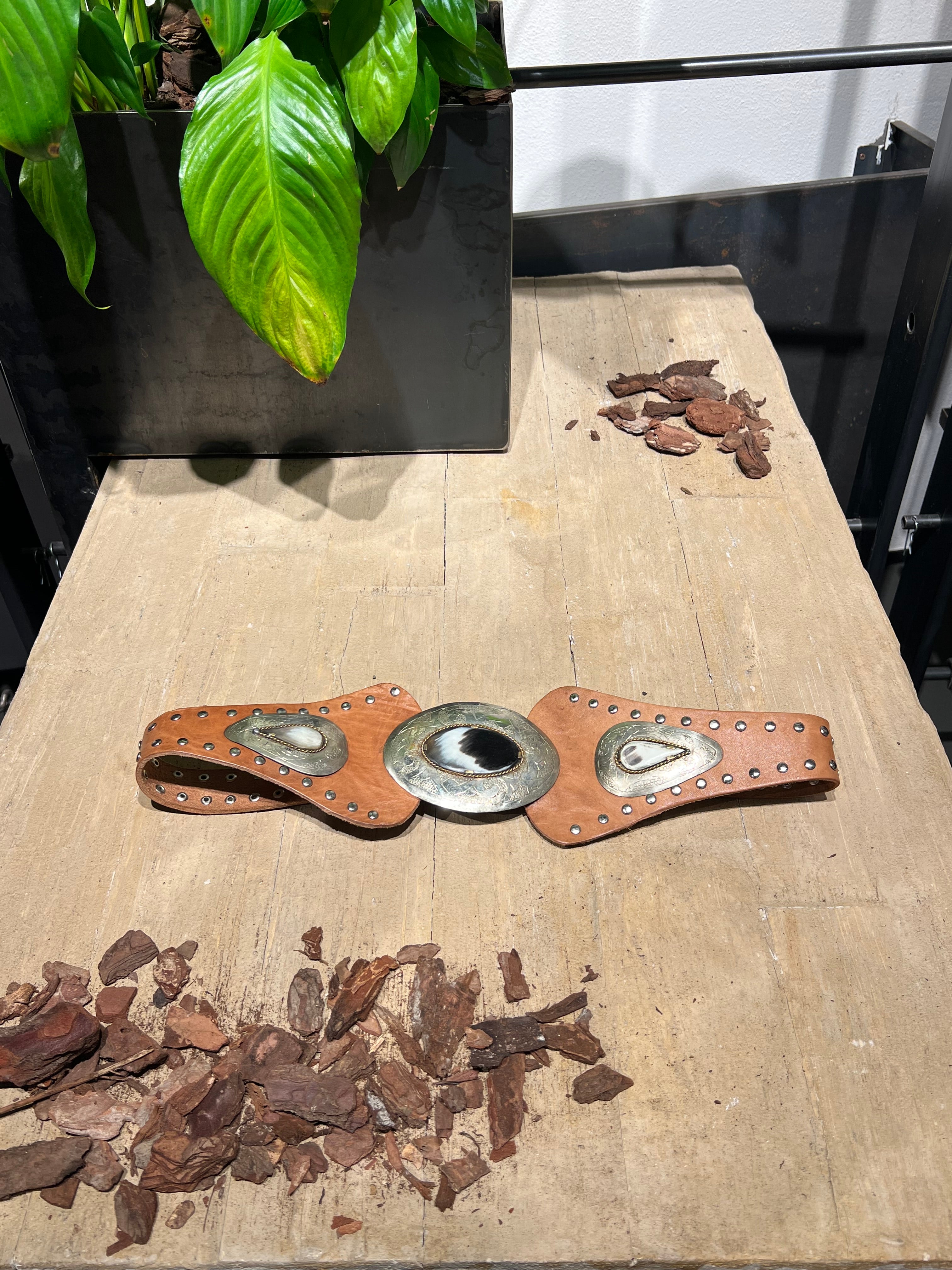 Matié cintura pelle cowgirl