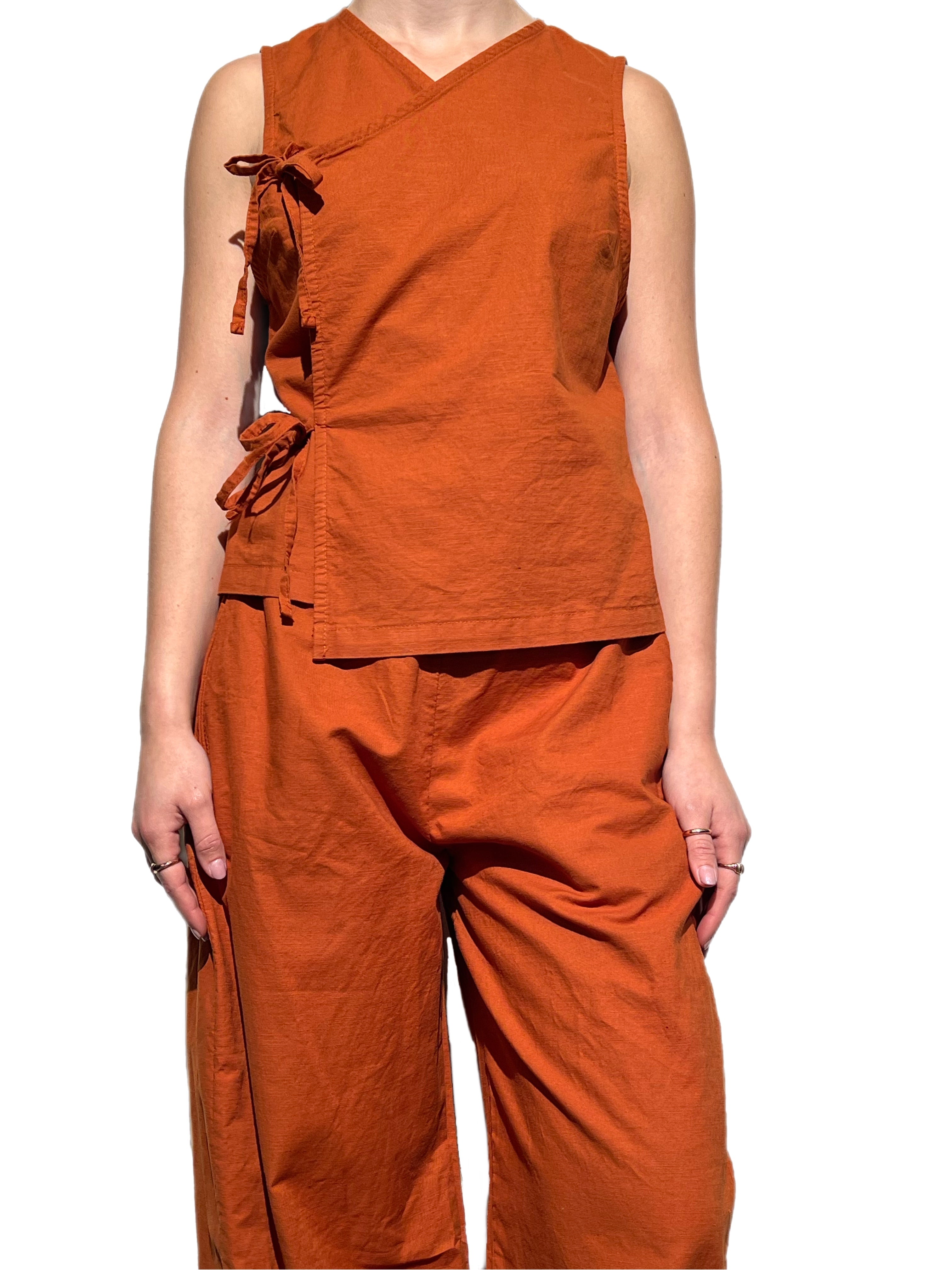 Matié gilet Bali arancio
