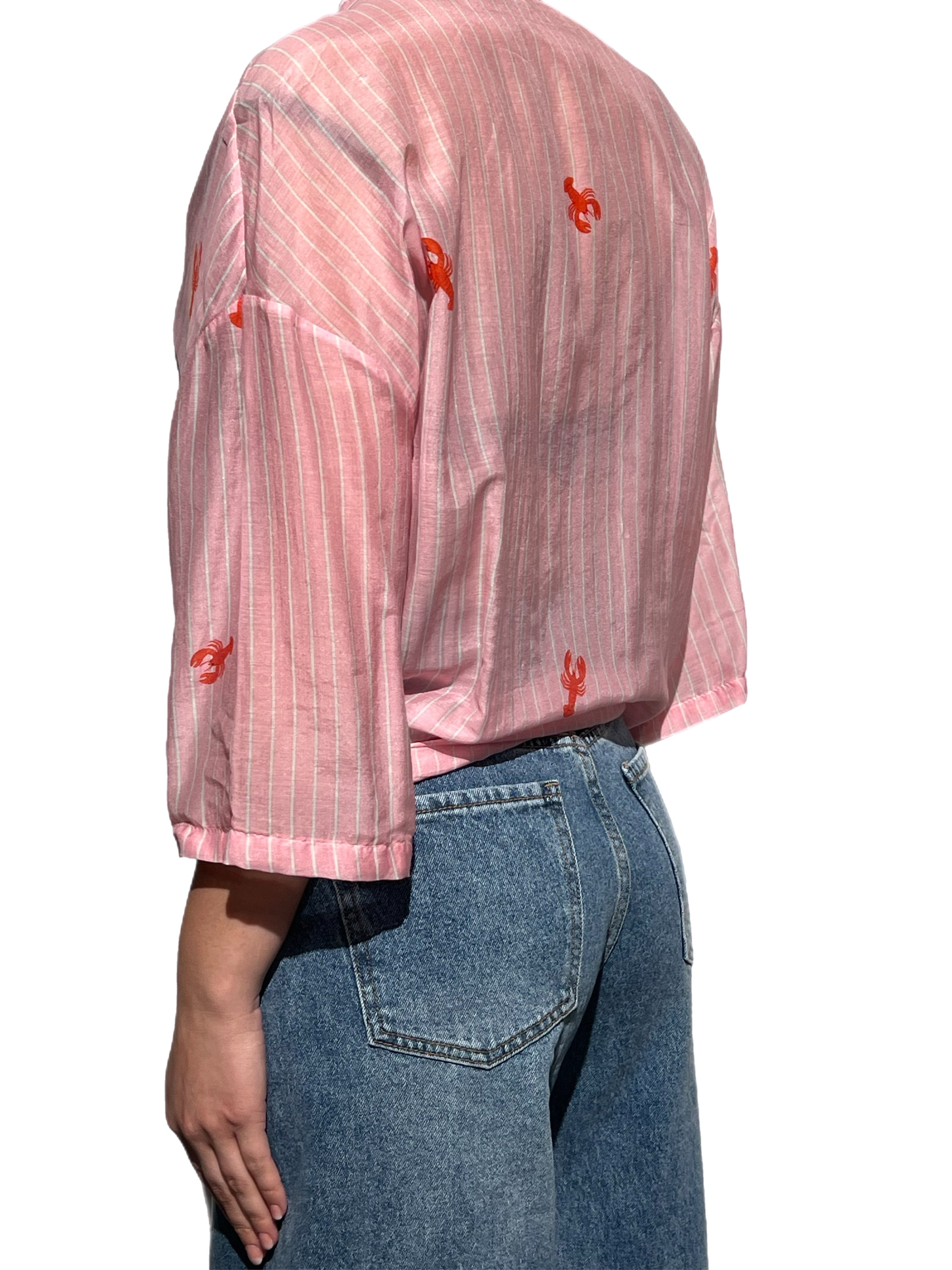 Matié camicia Alice aragosta