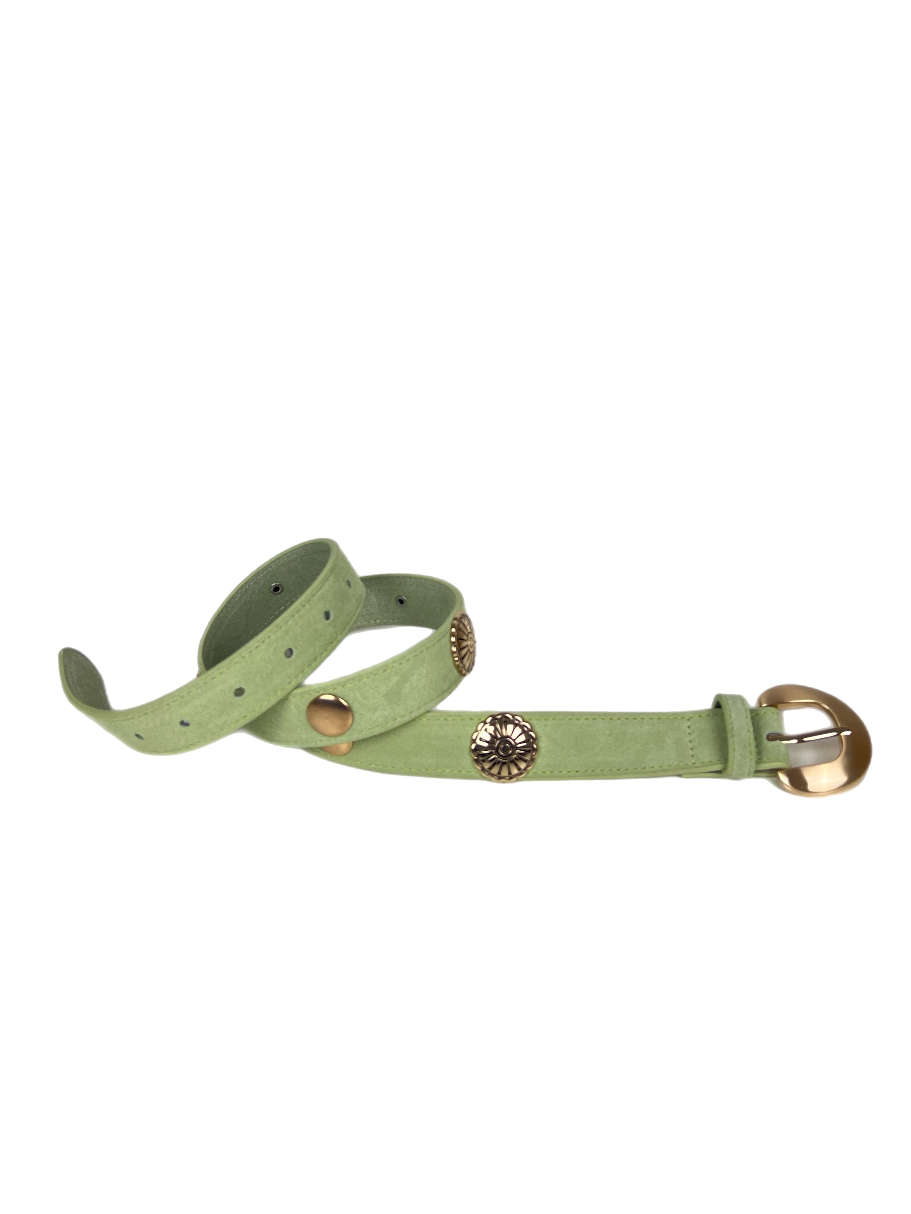 Matié cintura camoscio loto verde