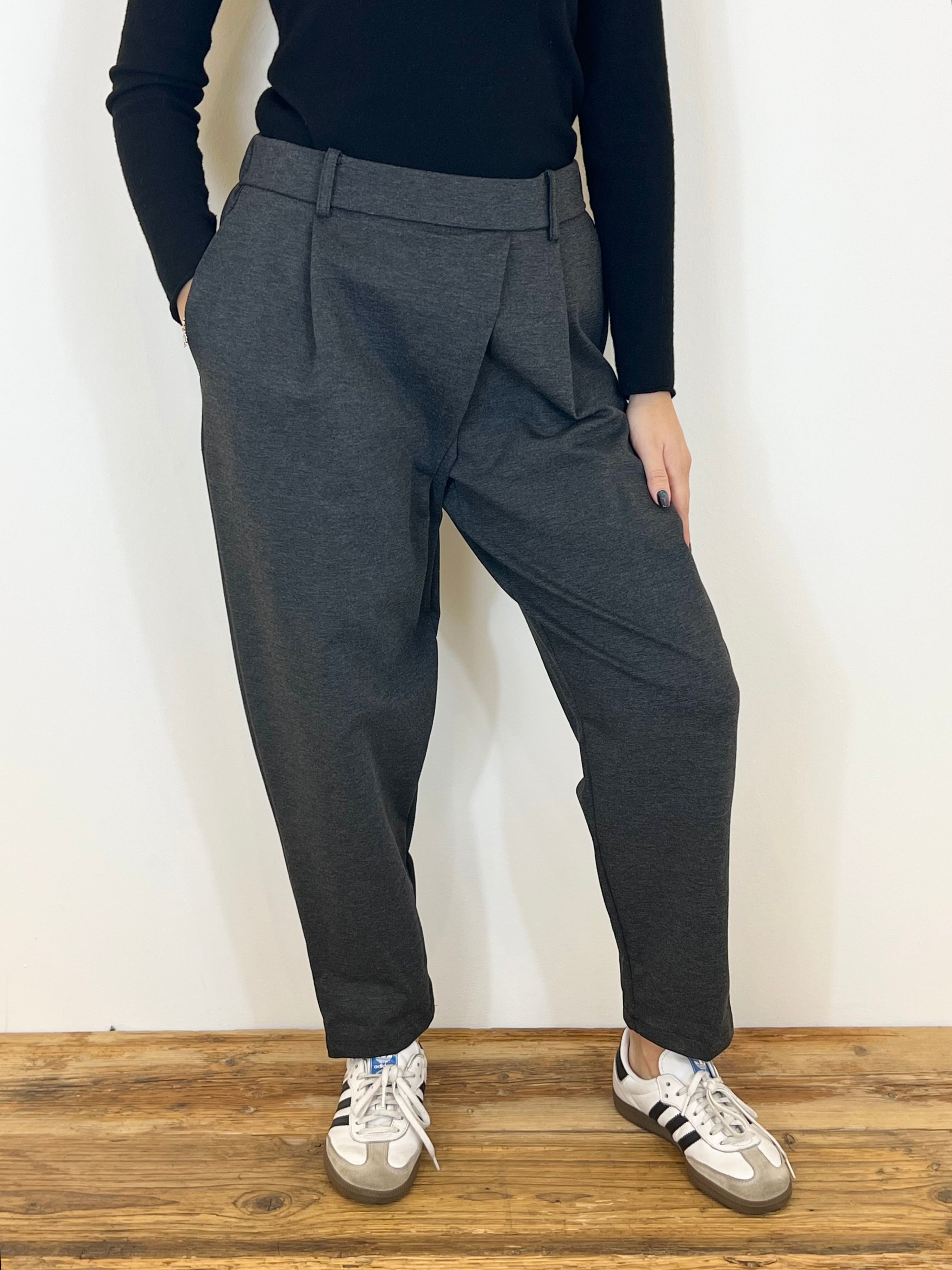 Matié pantalone yasmine grigio