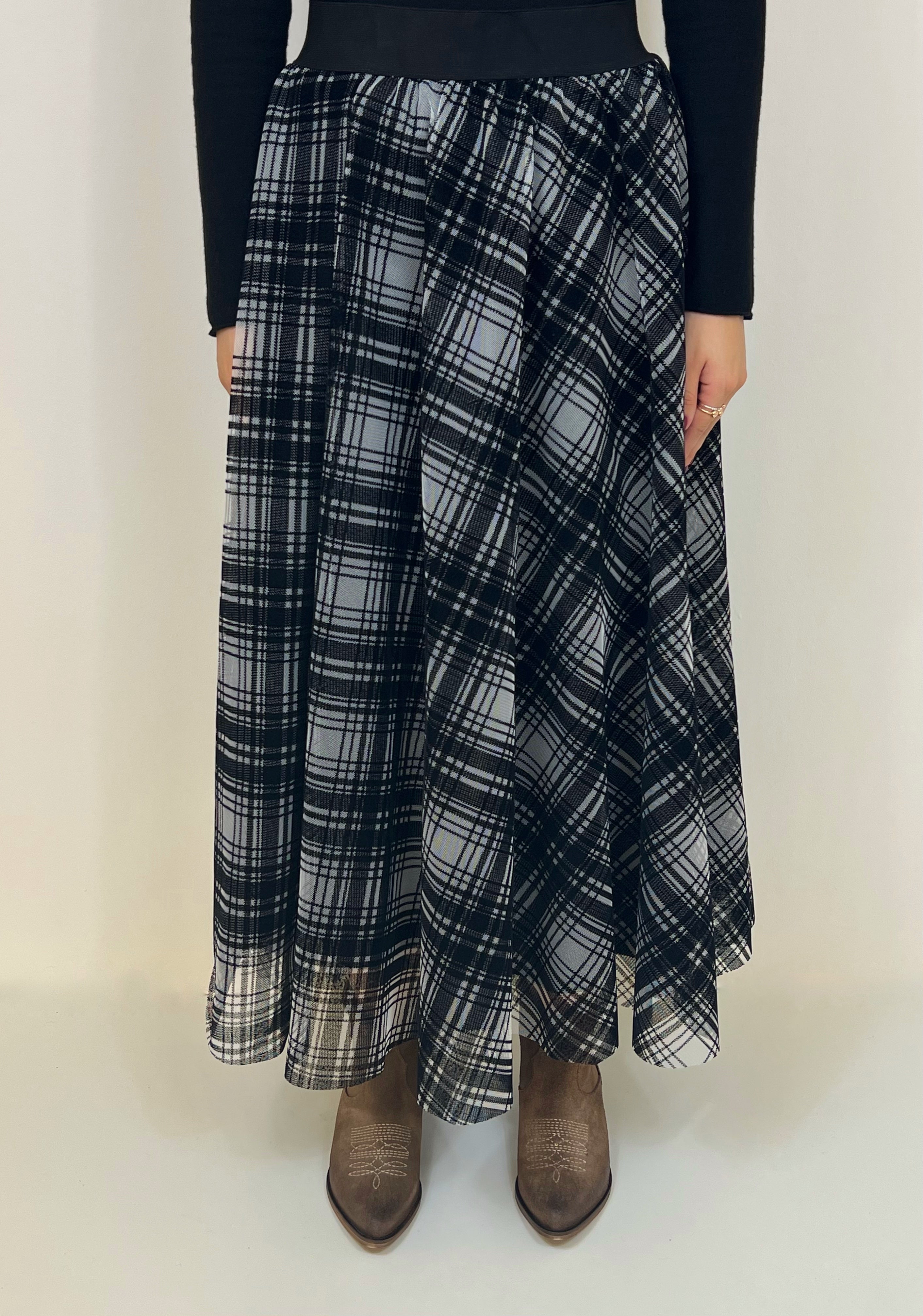 MATIÉ gonna tulle check