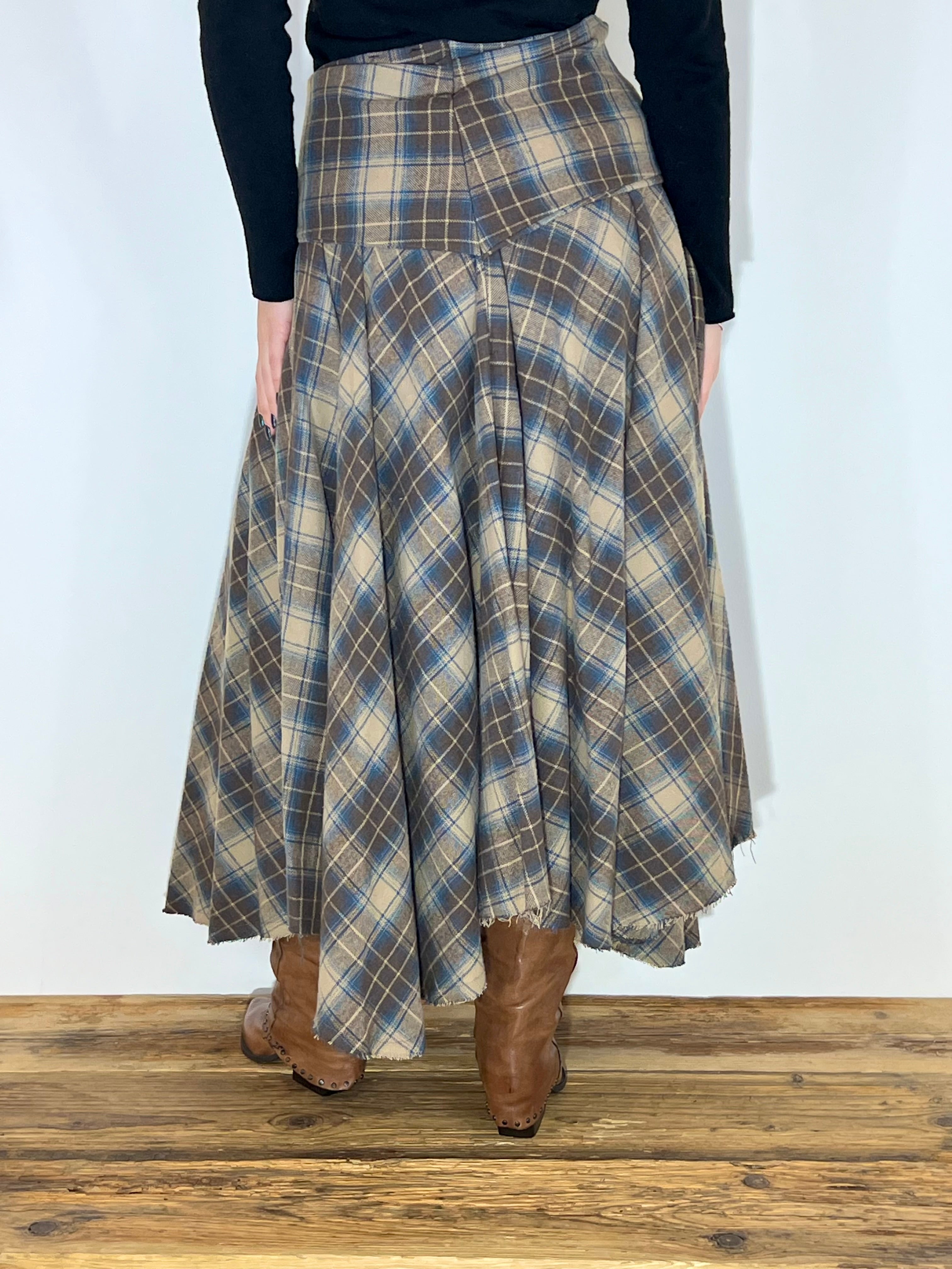 Matié gonna nora riga blu