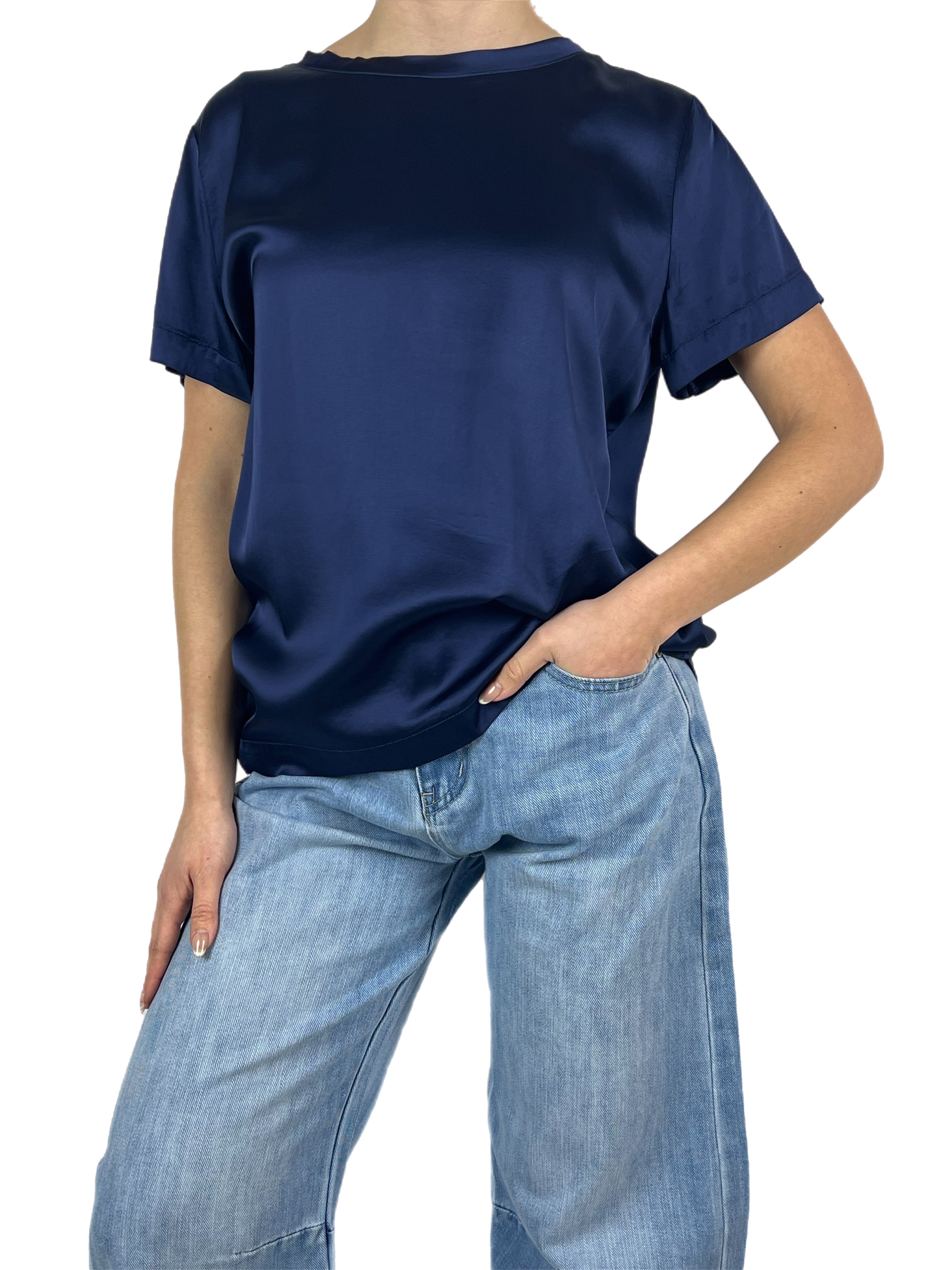 Matié t-shirt tulipano blu