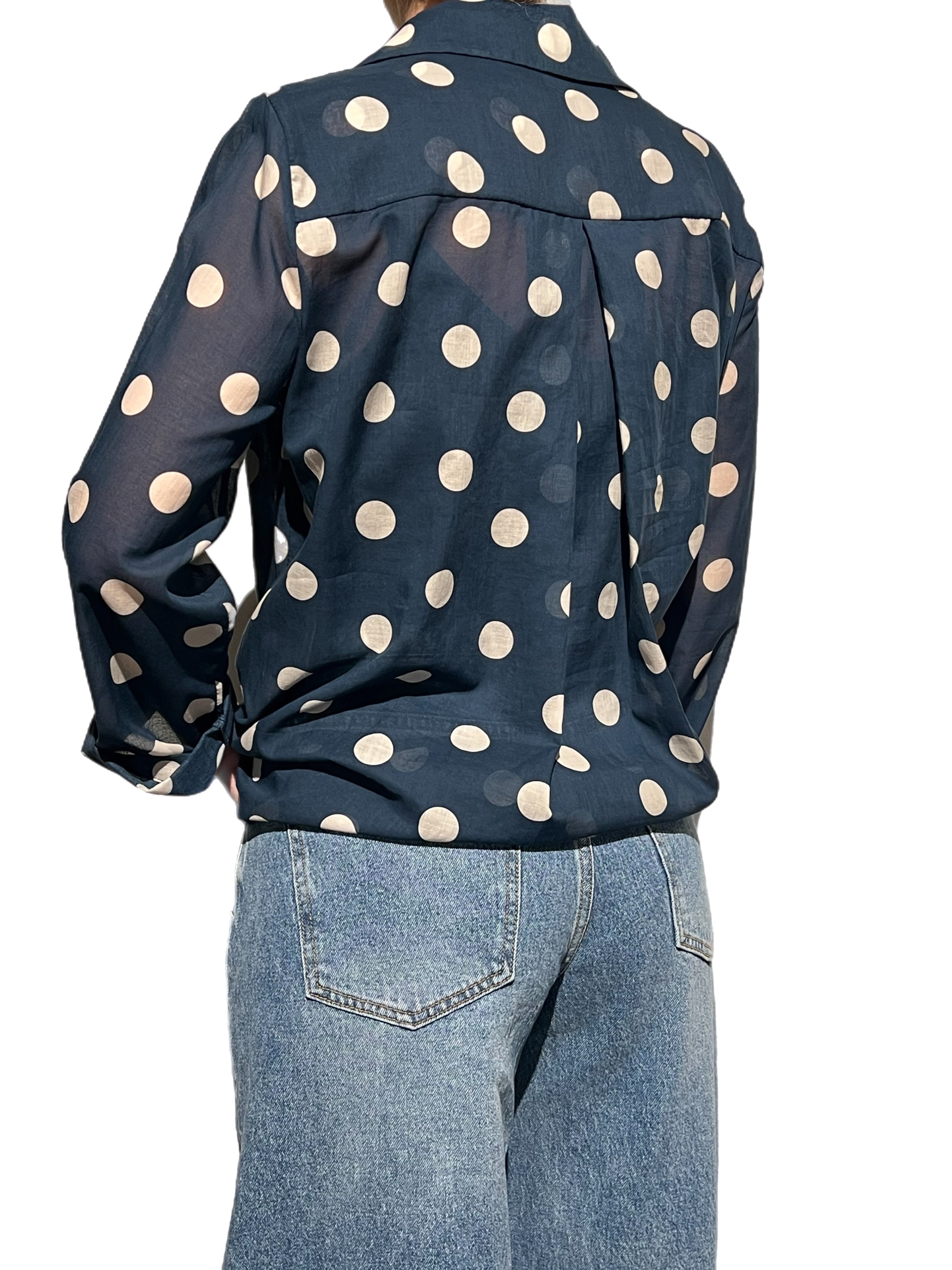 Susy Mix camicia cozy blu
