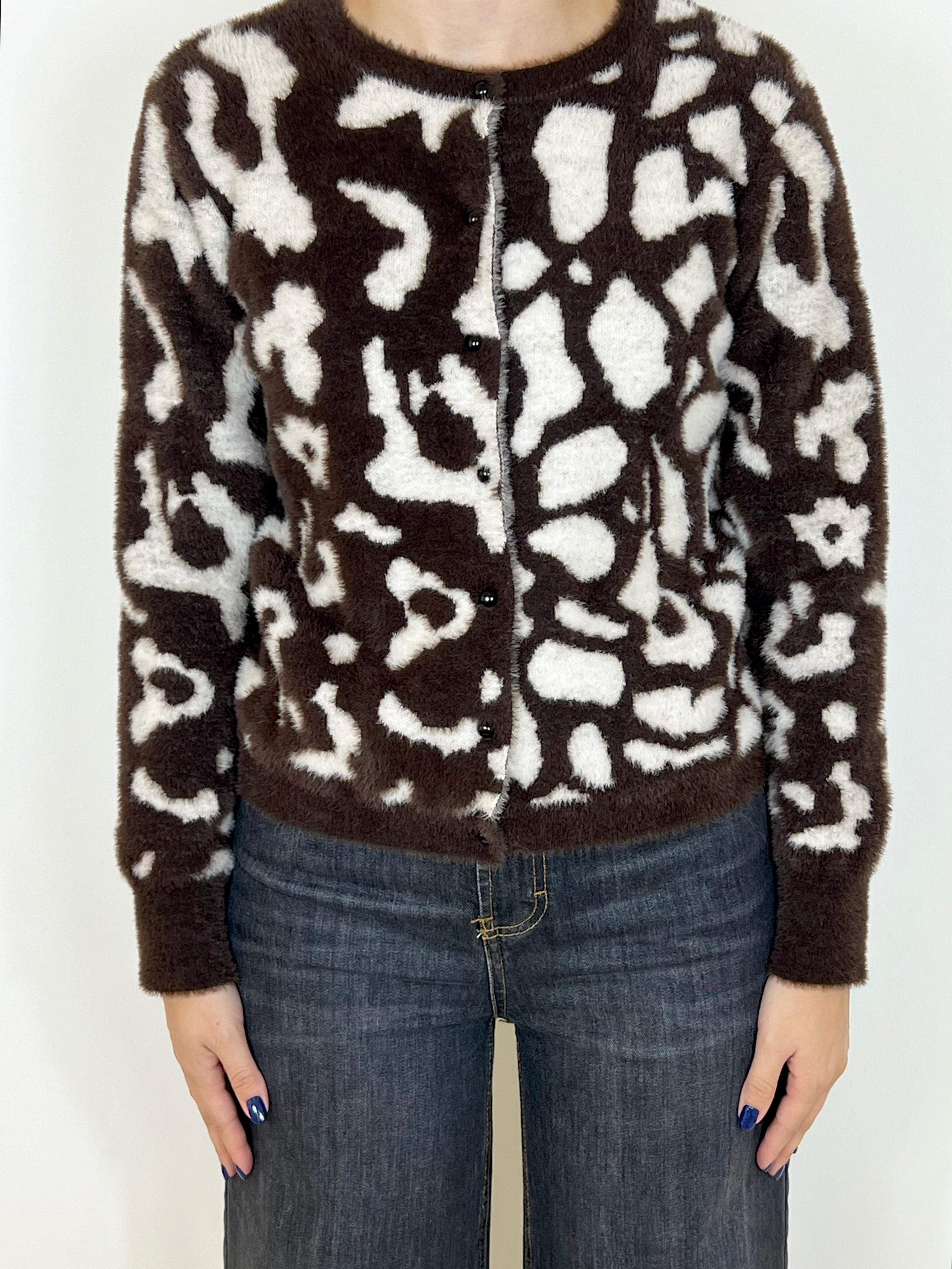 Matié cardigan ischia cow