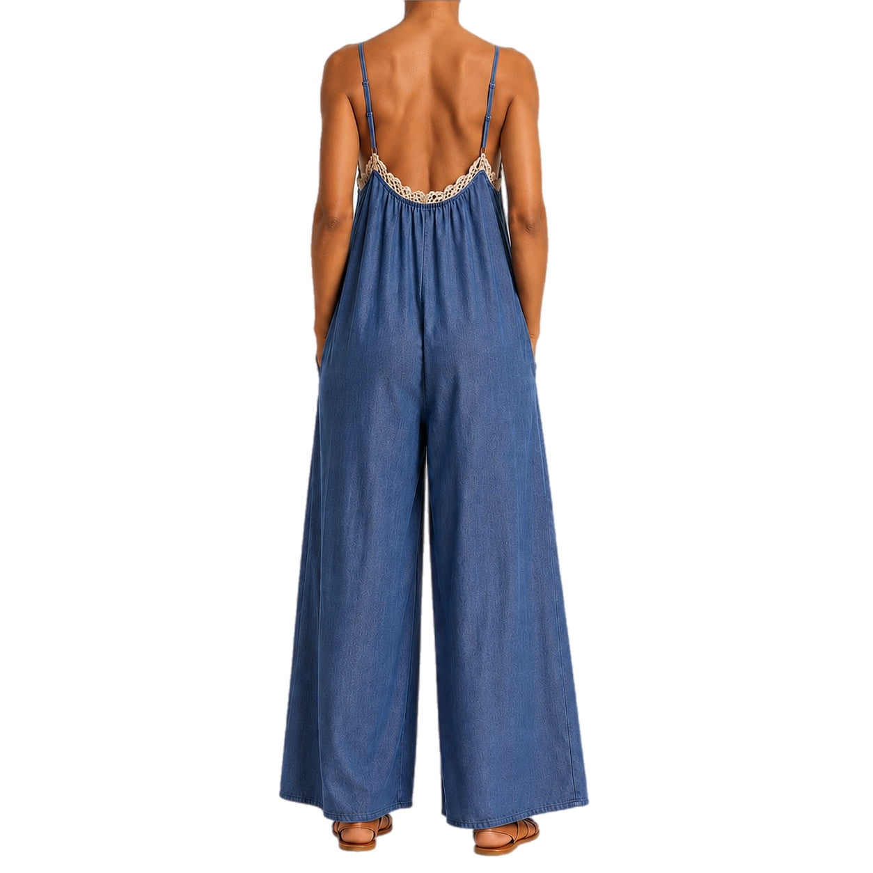 Matié tuta jeans Lola blu