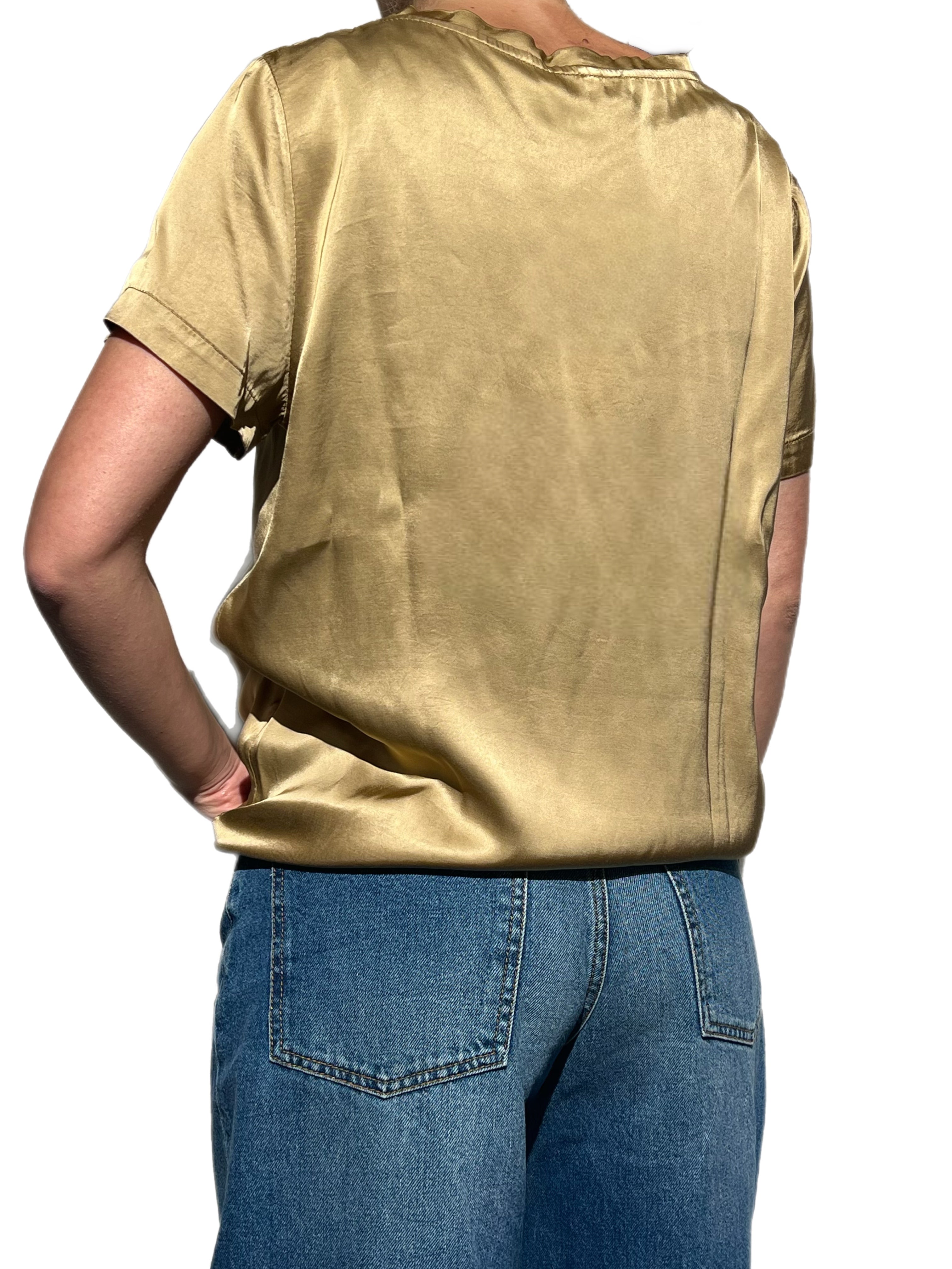 Matié t-shirt tulipano oro