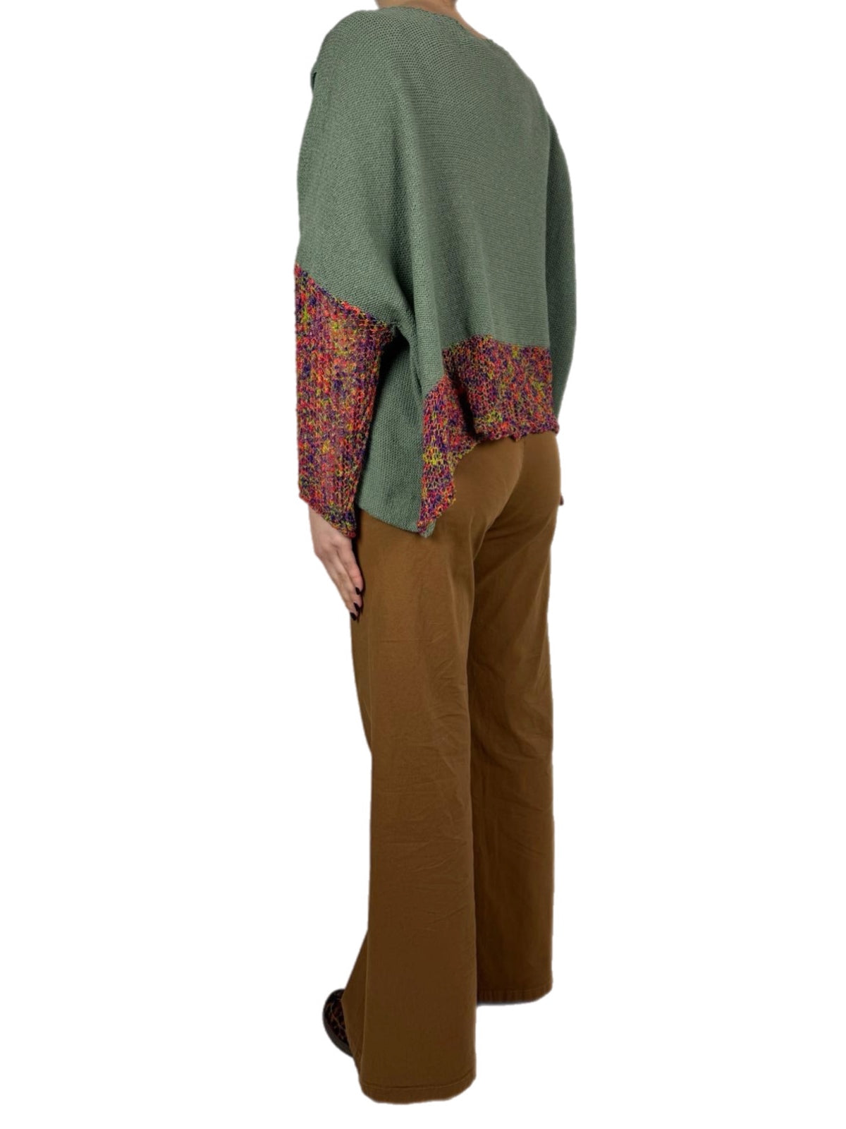 Matié pantalone layer tabacco