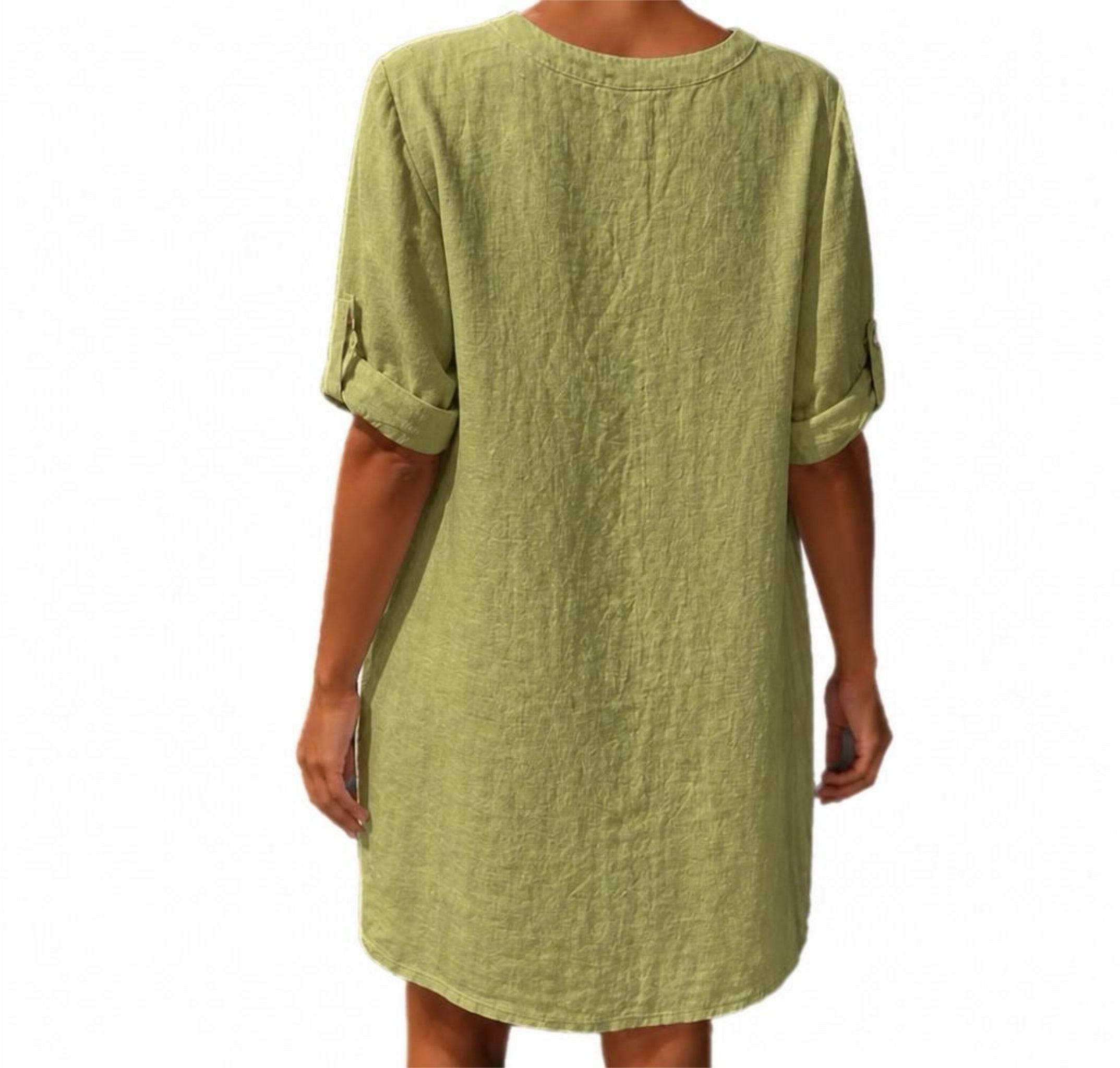 Matié abito midi verde