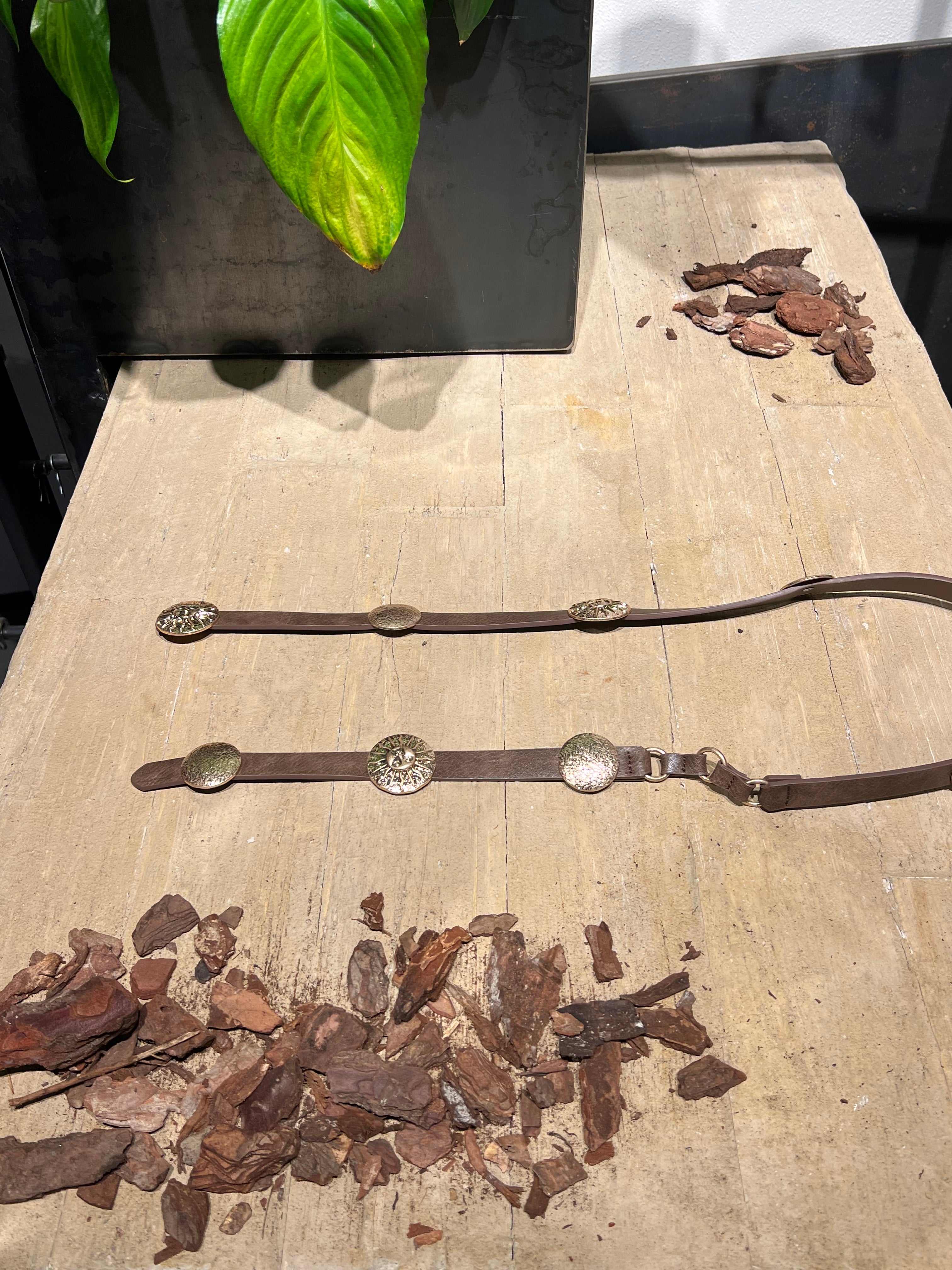 Matié cintura pelle sole cioccolato