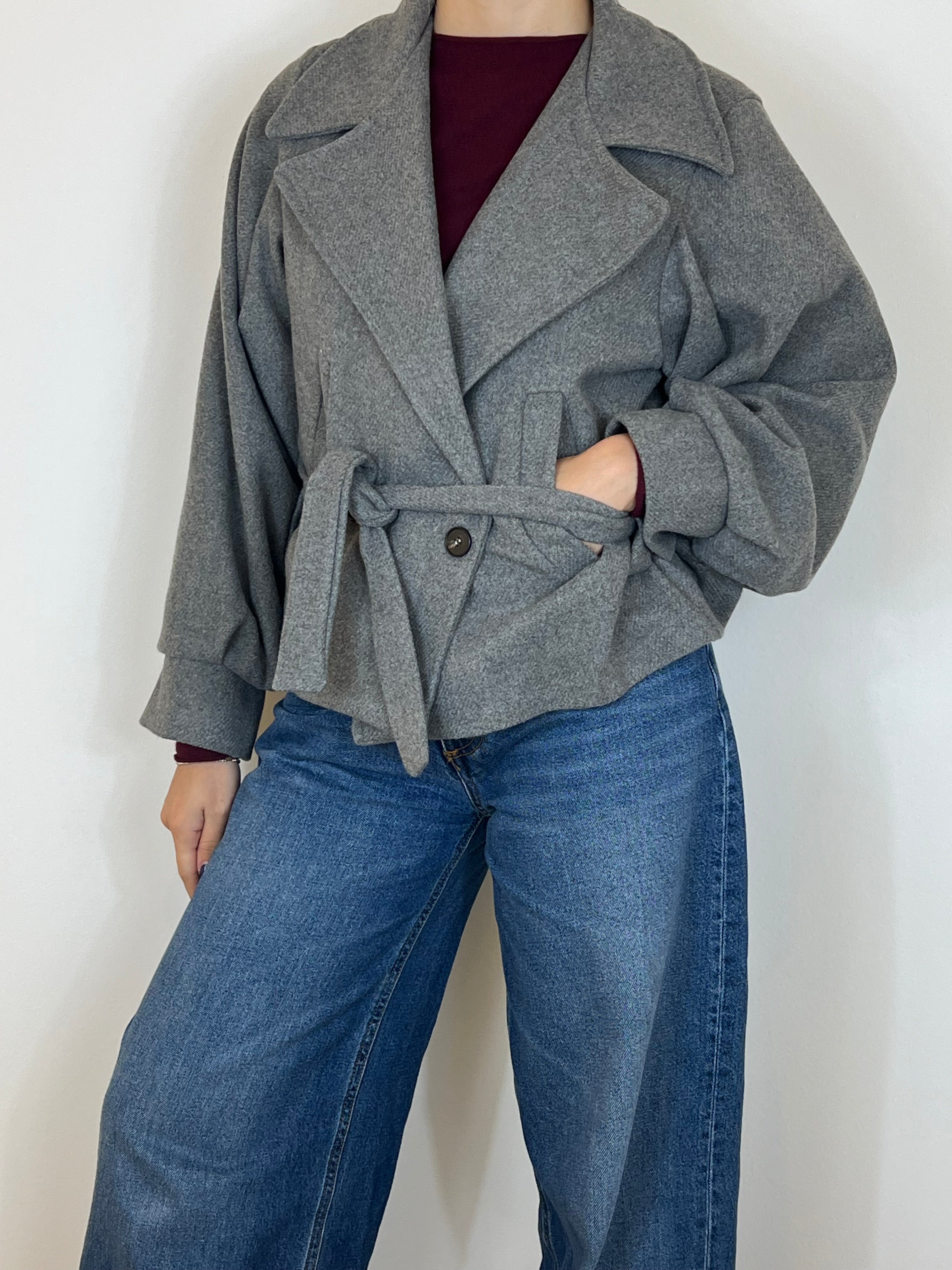 Matié cappottino amelie grigio