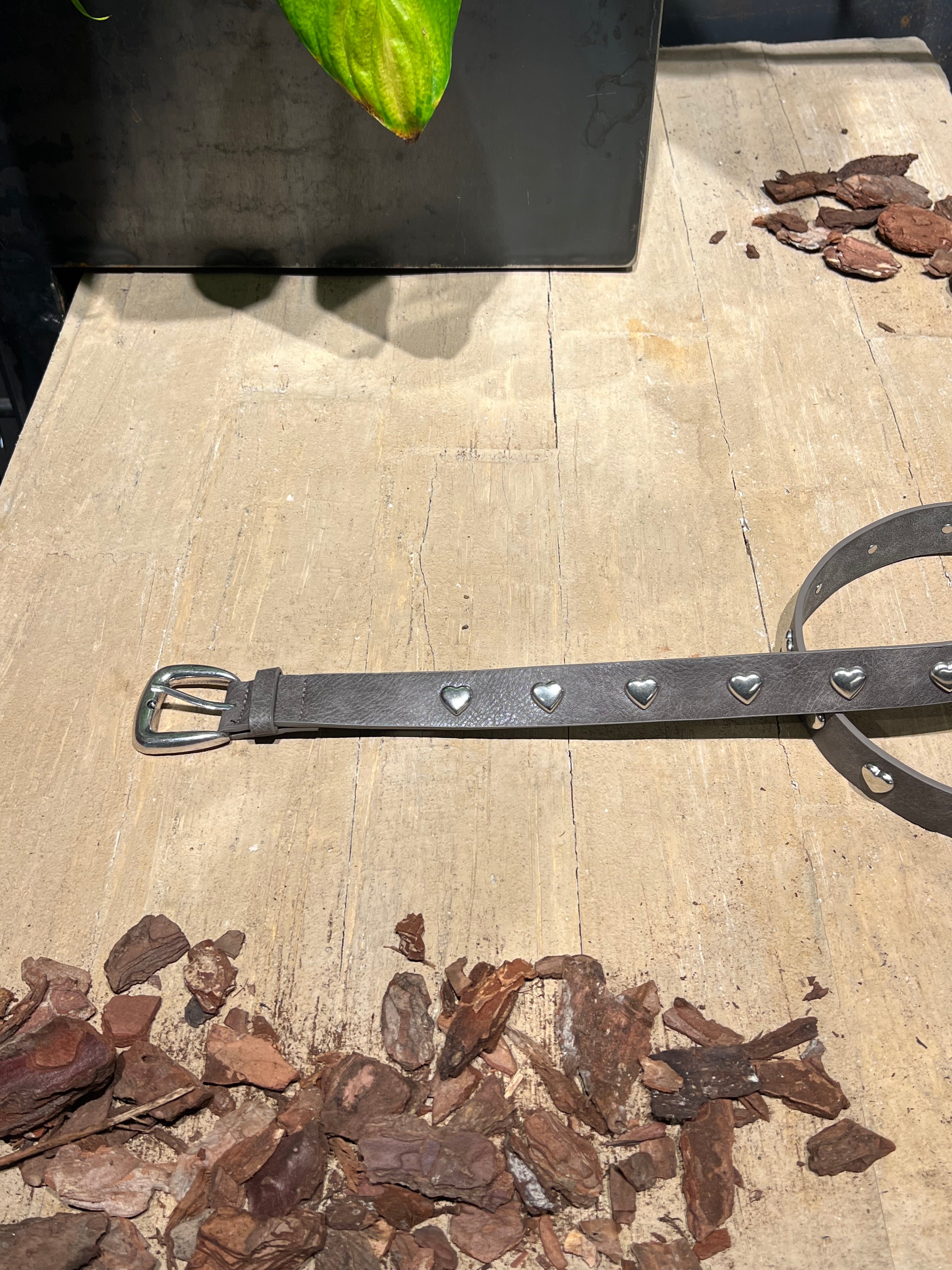 Matié cintura cuoricino grigio