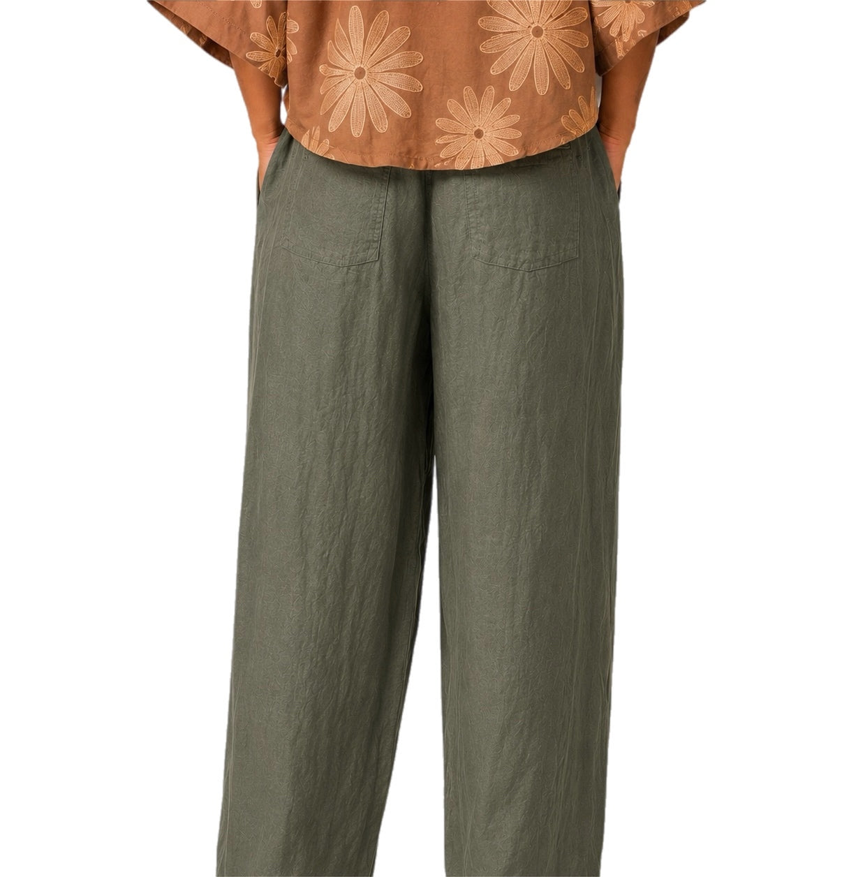 Matié pantalone flora salvia