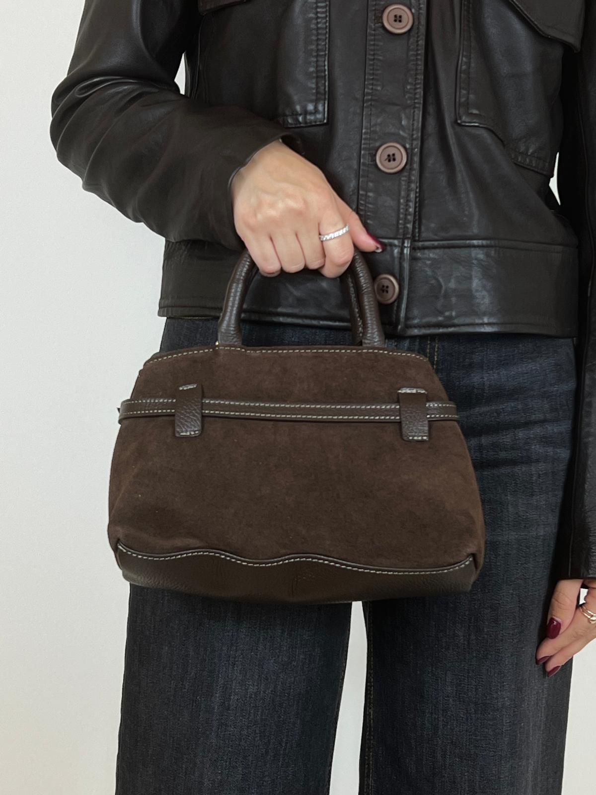 Borsa giulietta camoscio