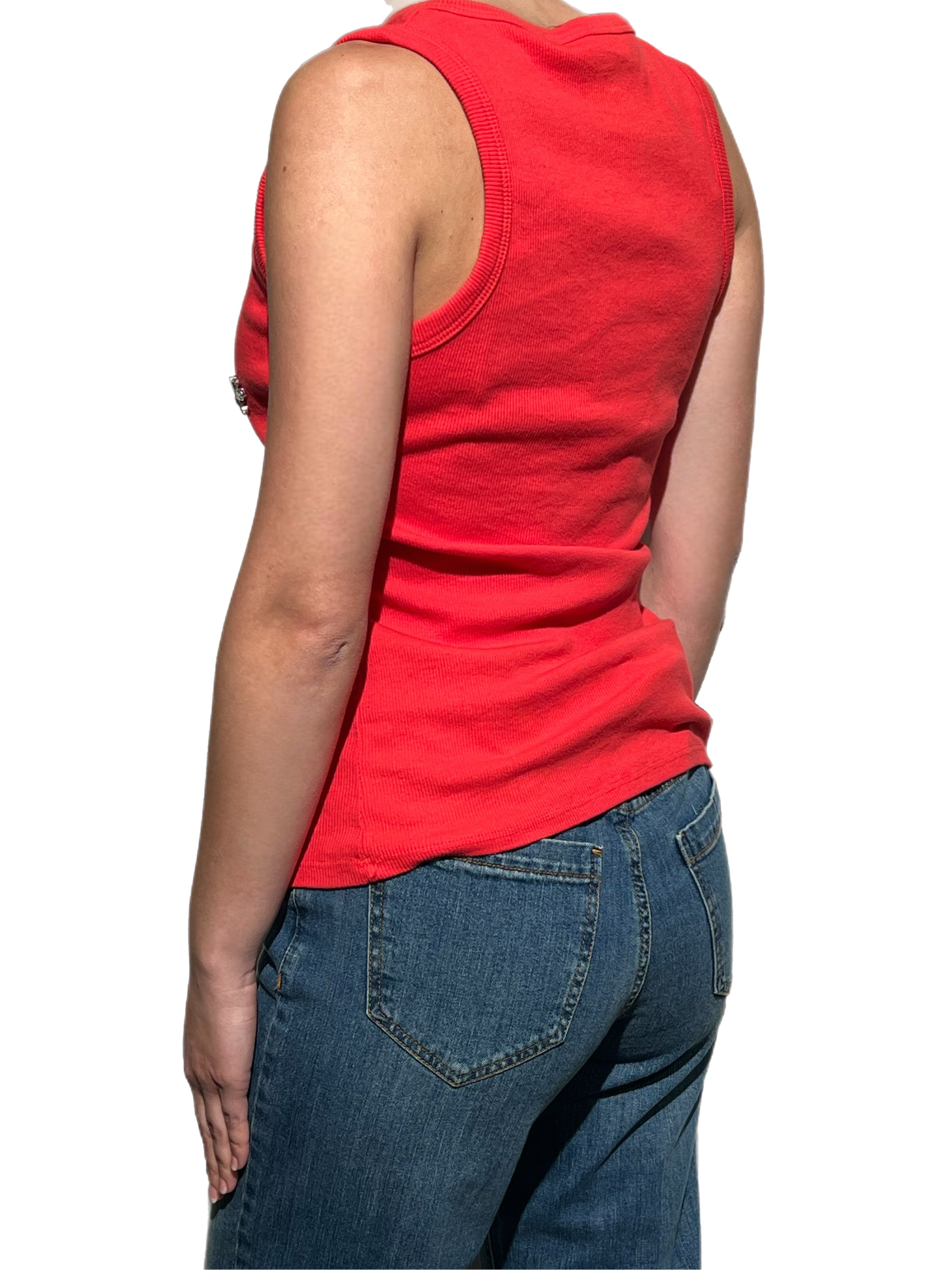 Matié canotta Lucy rosso