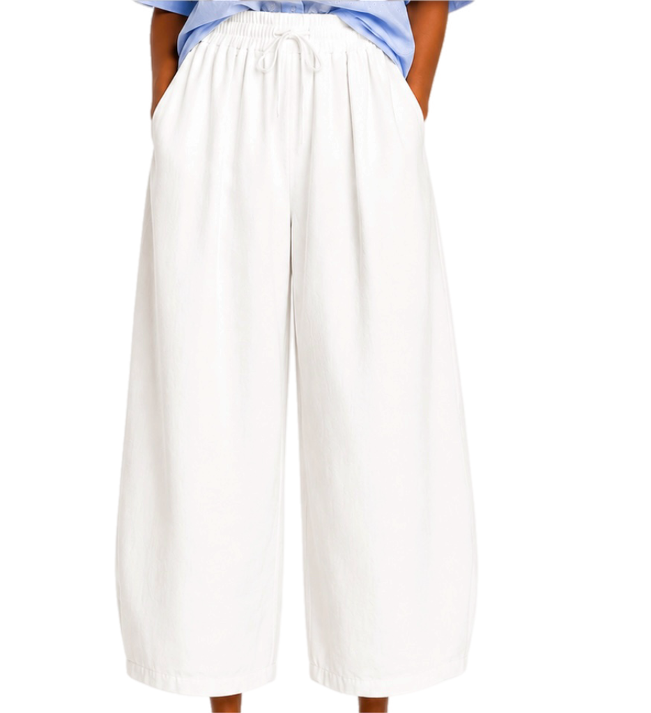 Matié pantalone baloon Lavinia bianco