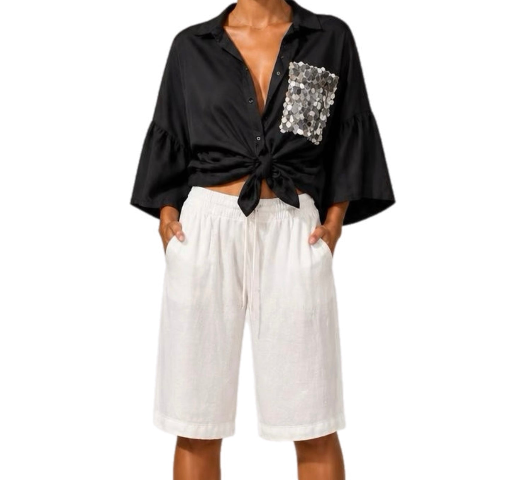 Matié camicia jump nera