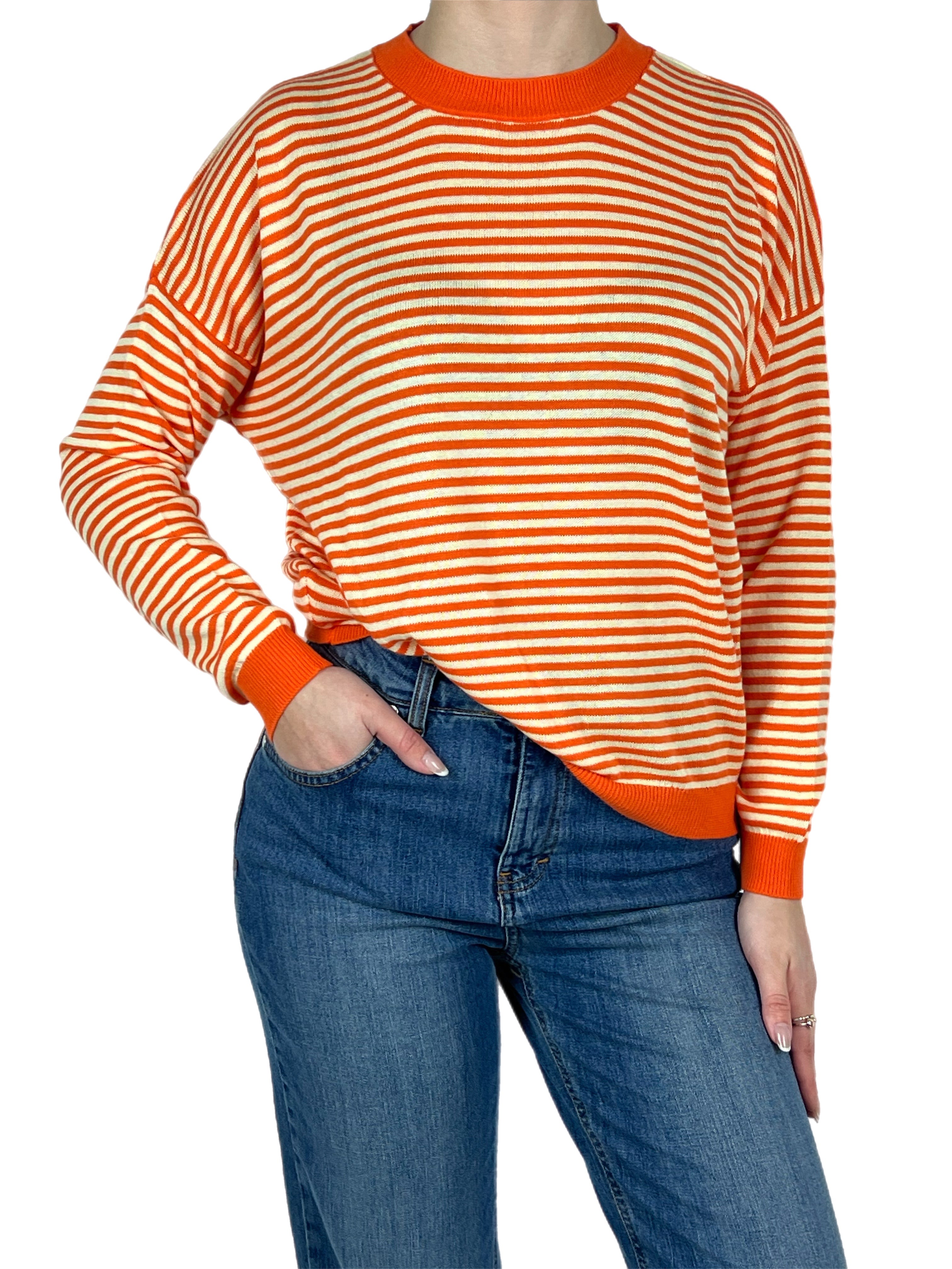Matié maglia Evelin arancio/limone